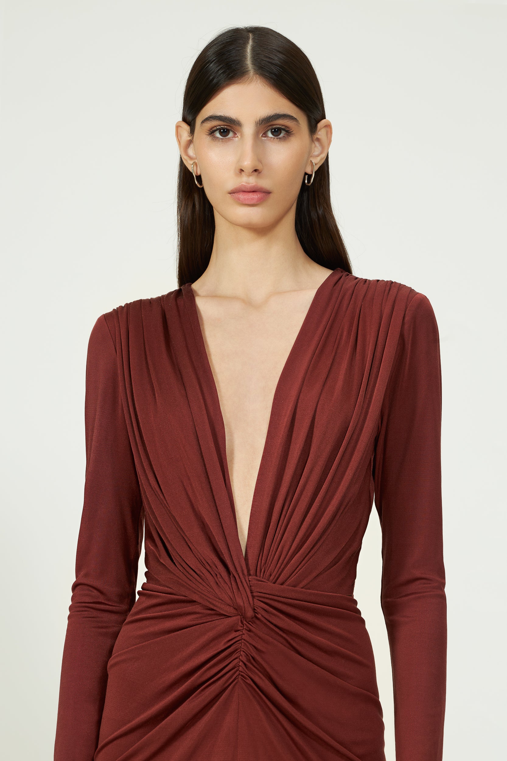 Brienne Silk-blend Jersey Gown