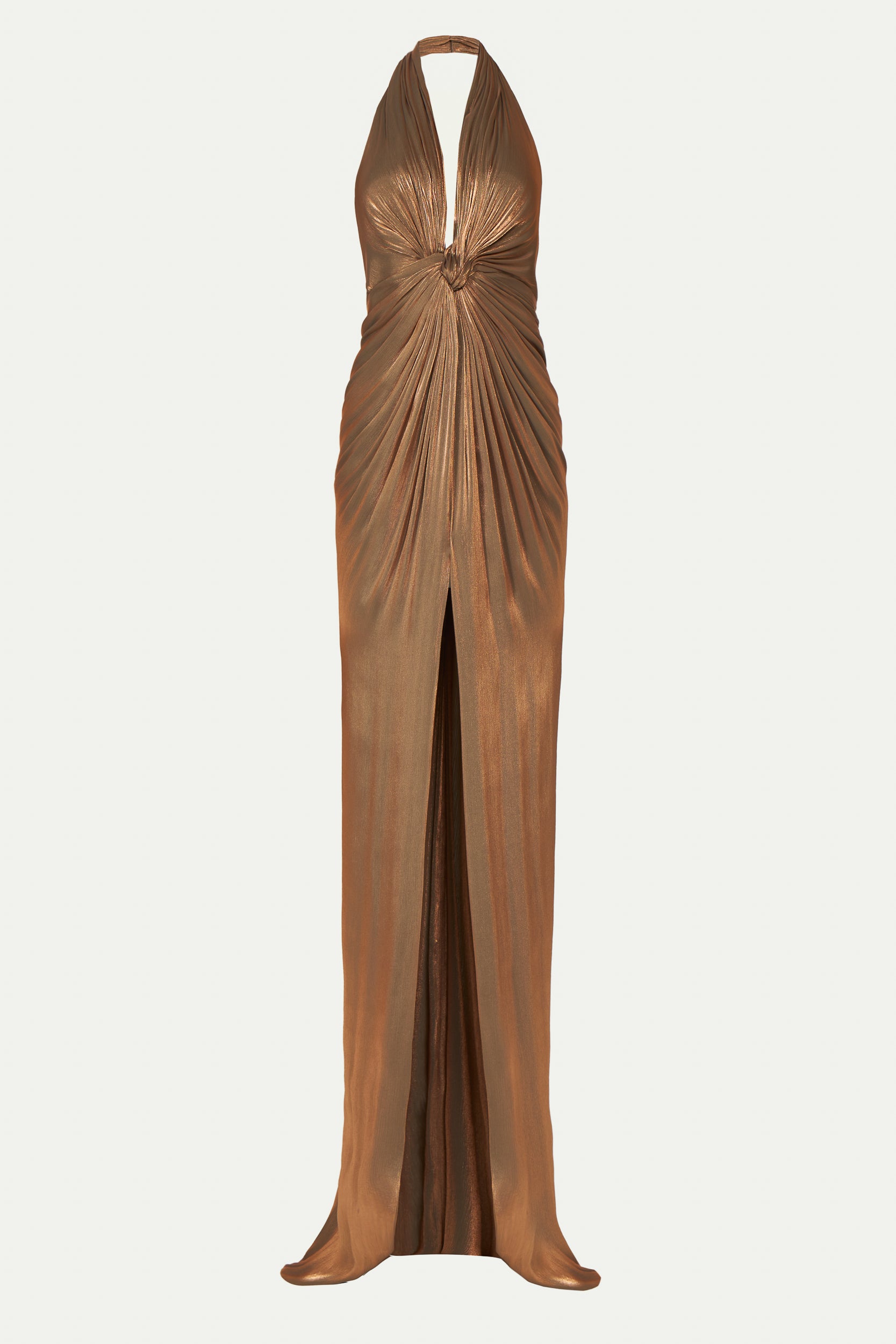 Colette Lurex Georgette Halterneck Gown