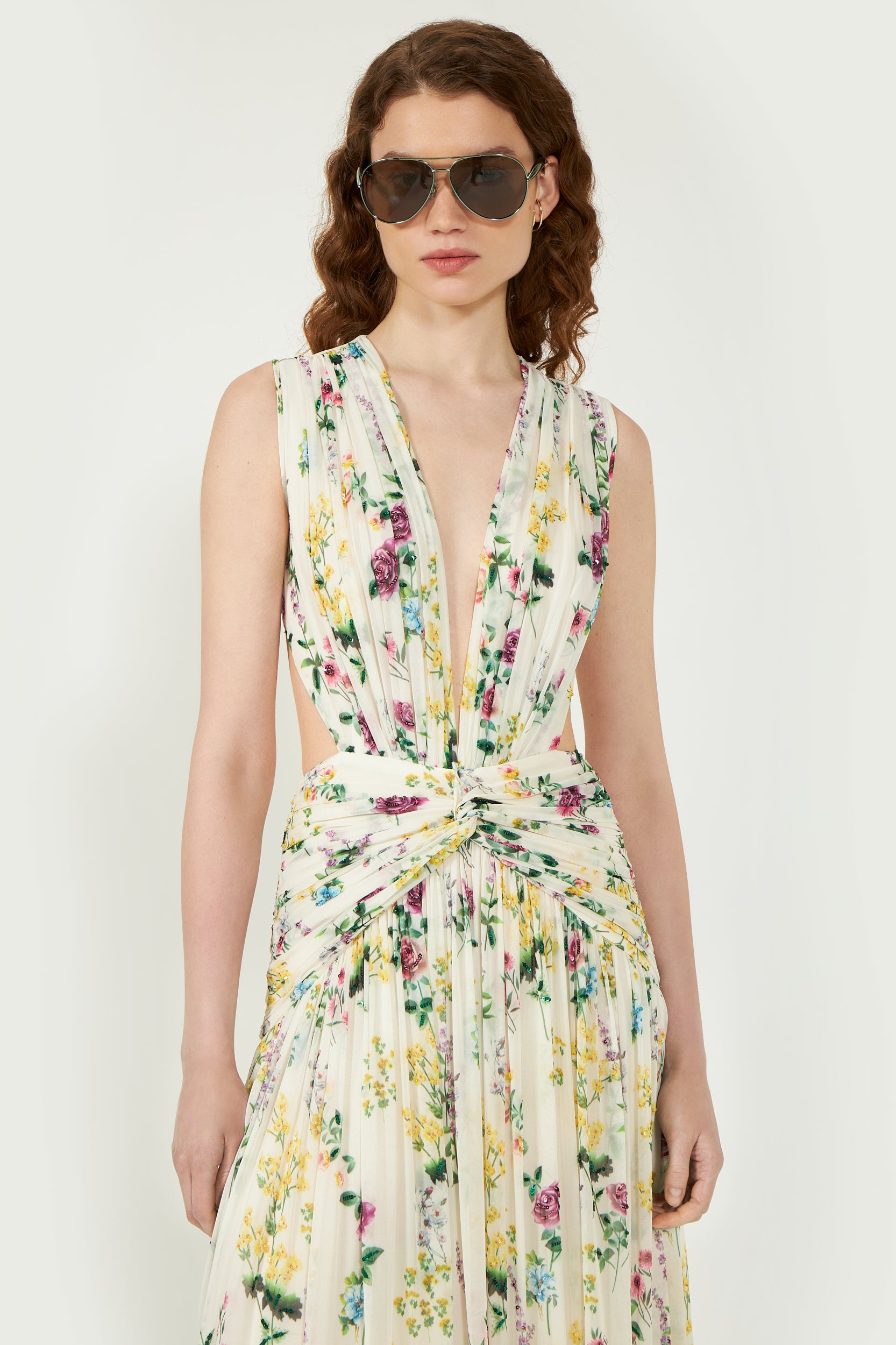 Martina Floral Georgette Gown