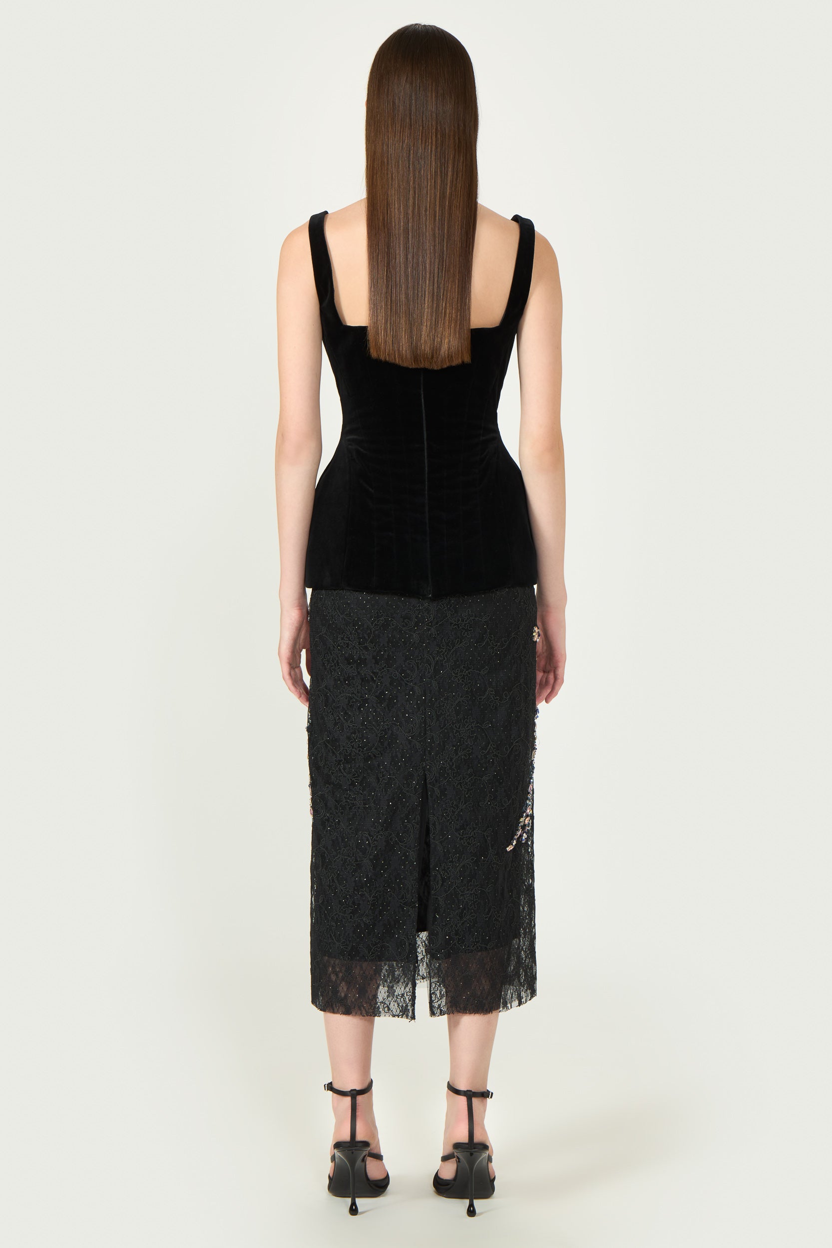 Vivi Corded Lace Skirt
