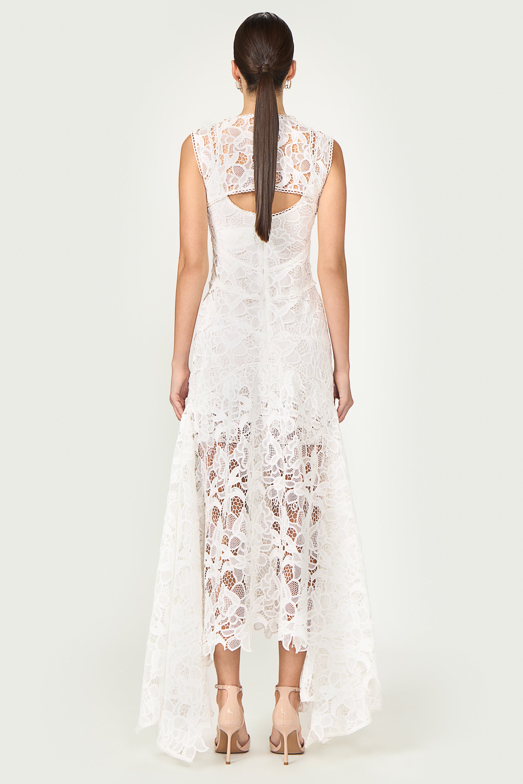 Janica Guipure Lace Gown