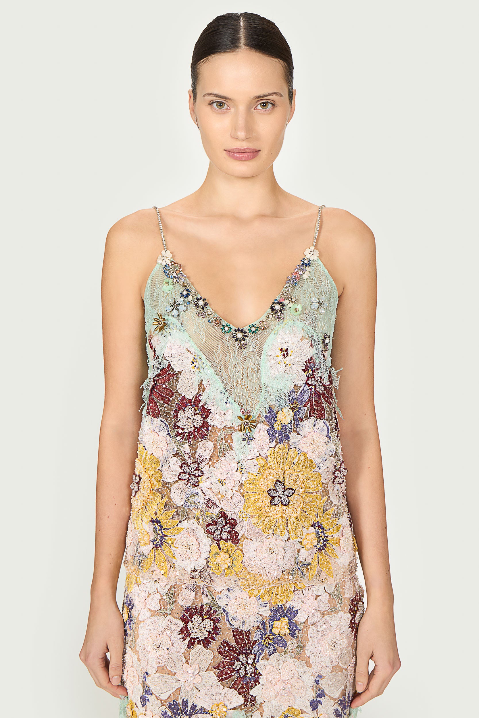 Sasha Embroidered Lace Top
