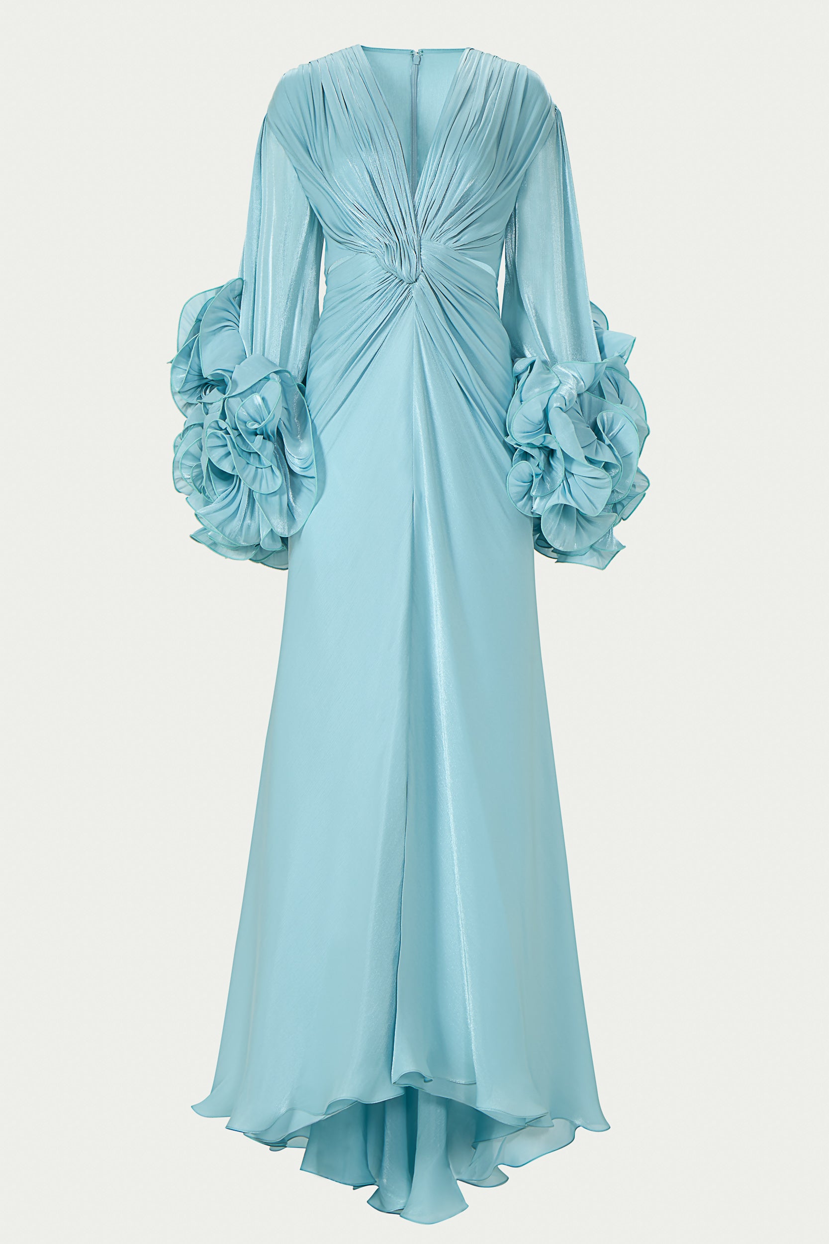 Dulcie Lurex Georgette Gown