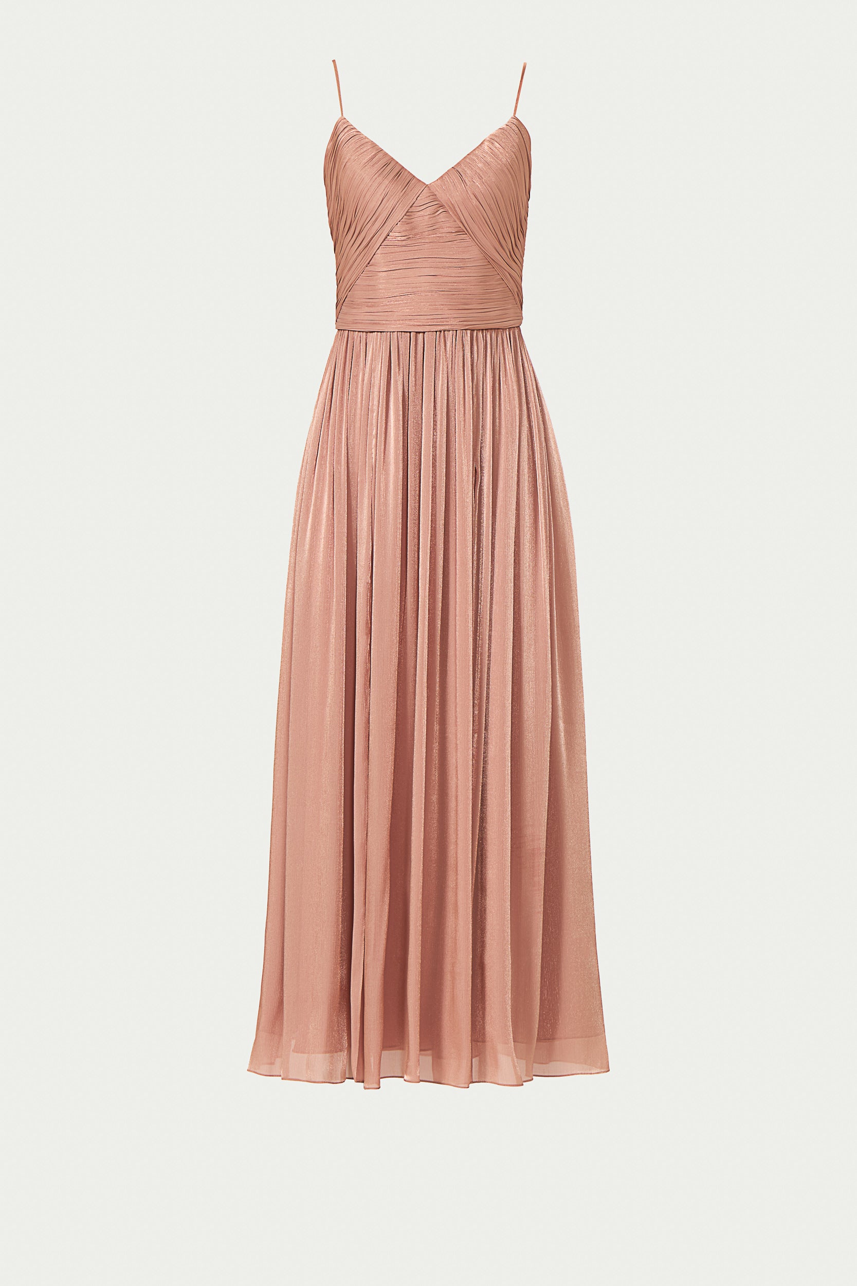 Fayla Lurex Georgette Draped Dress