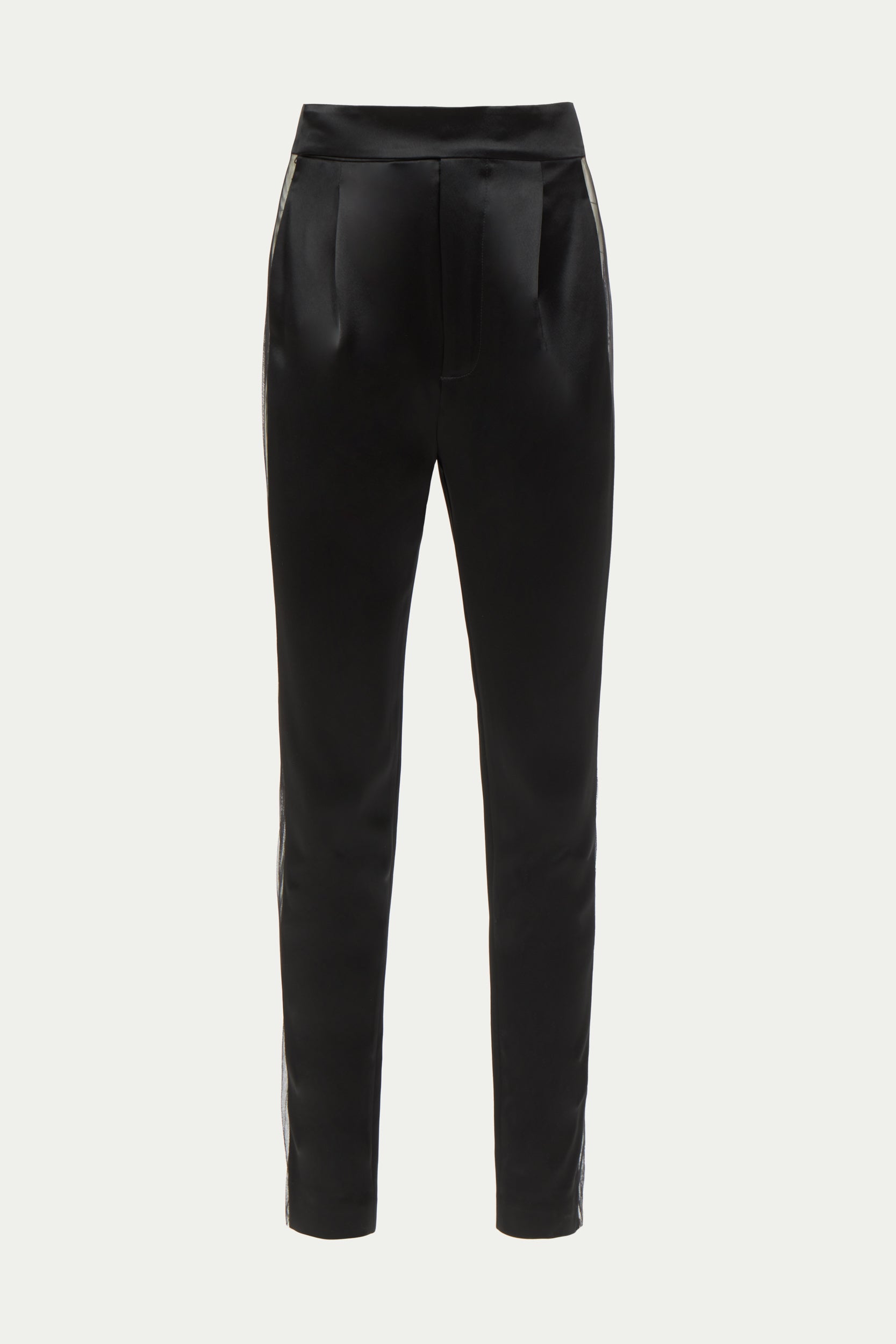 Nelia Satin Cigarette Trousers