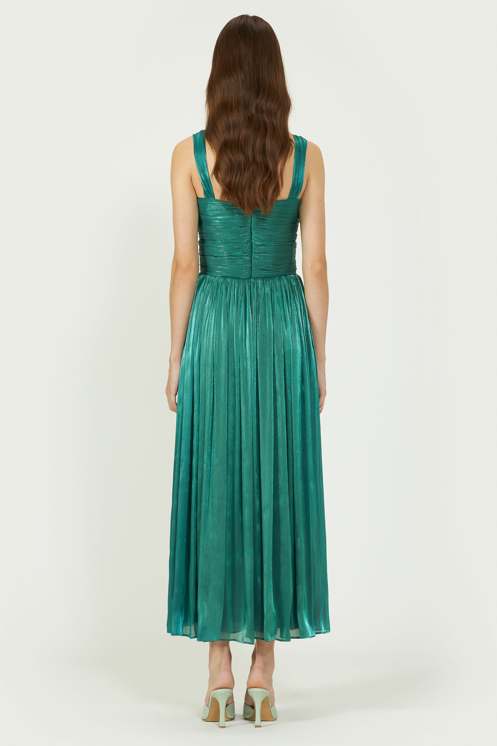Cavana Lurex Georgette Dress