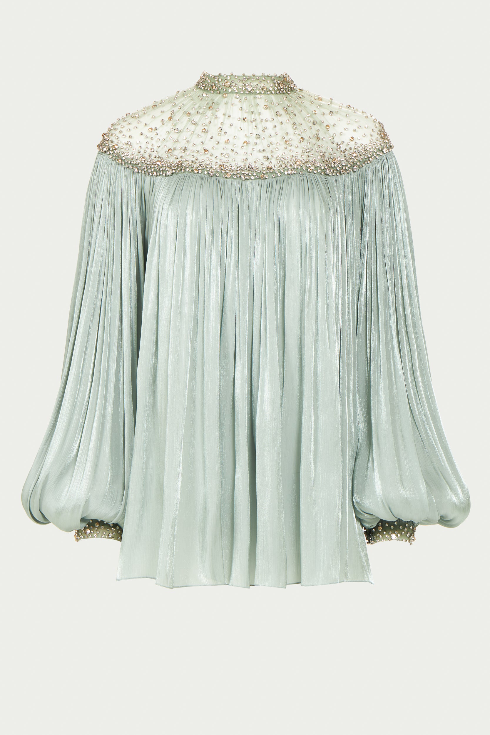 Timea Lurex Georgette Blouse