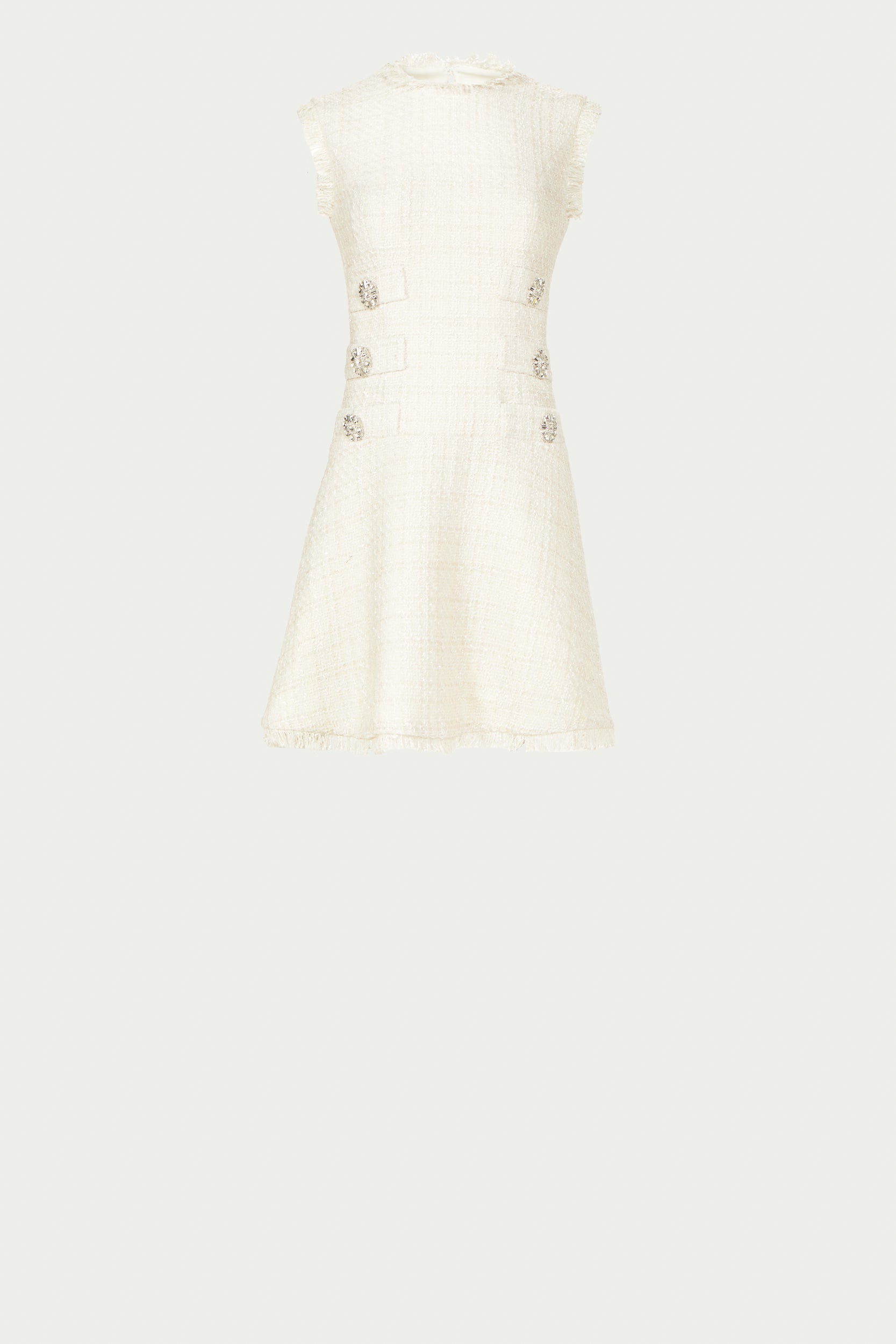 Villie Lurex Tweed Mini Dress
