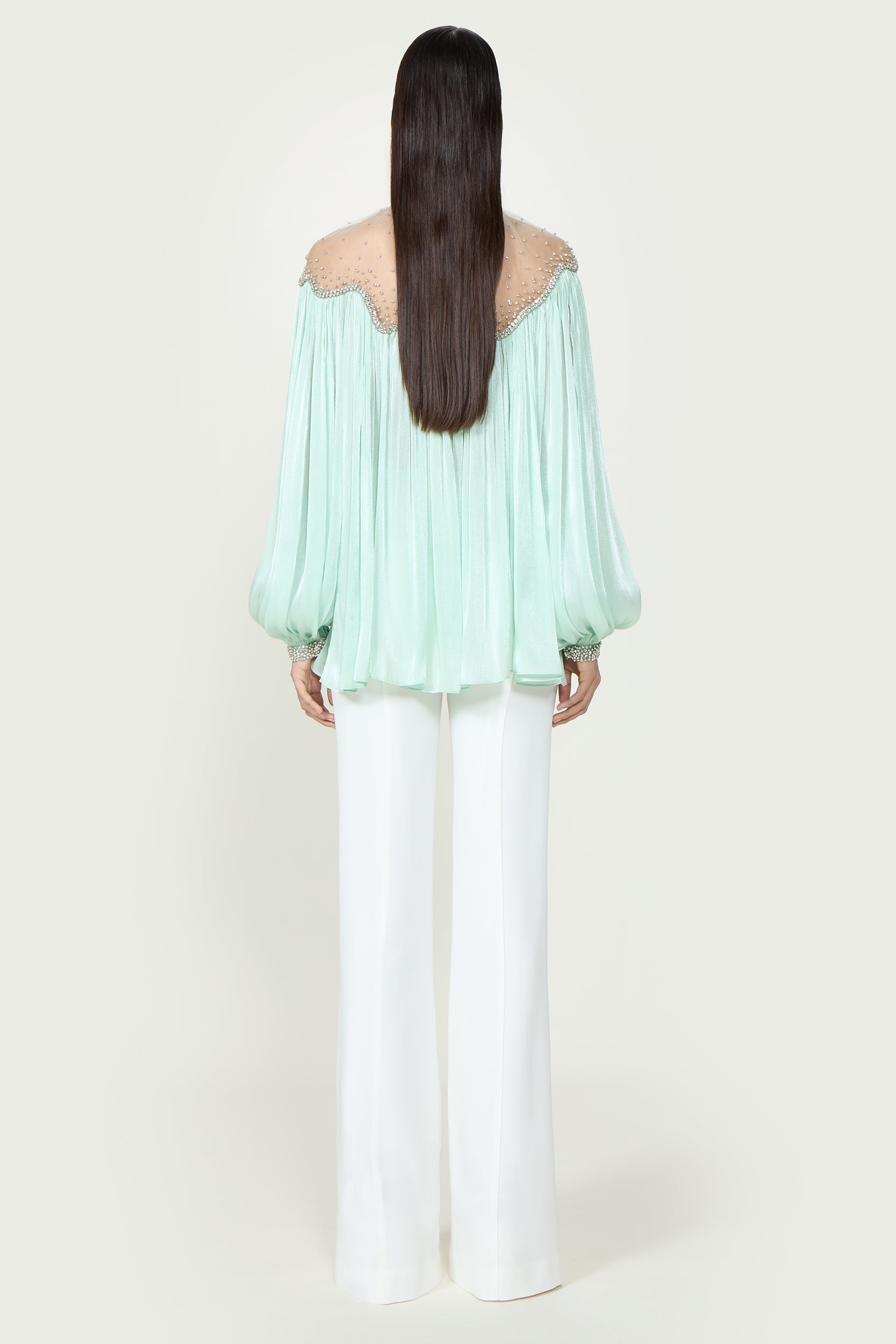 Timma Lurex Georgette Blouse