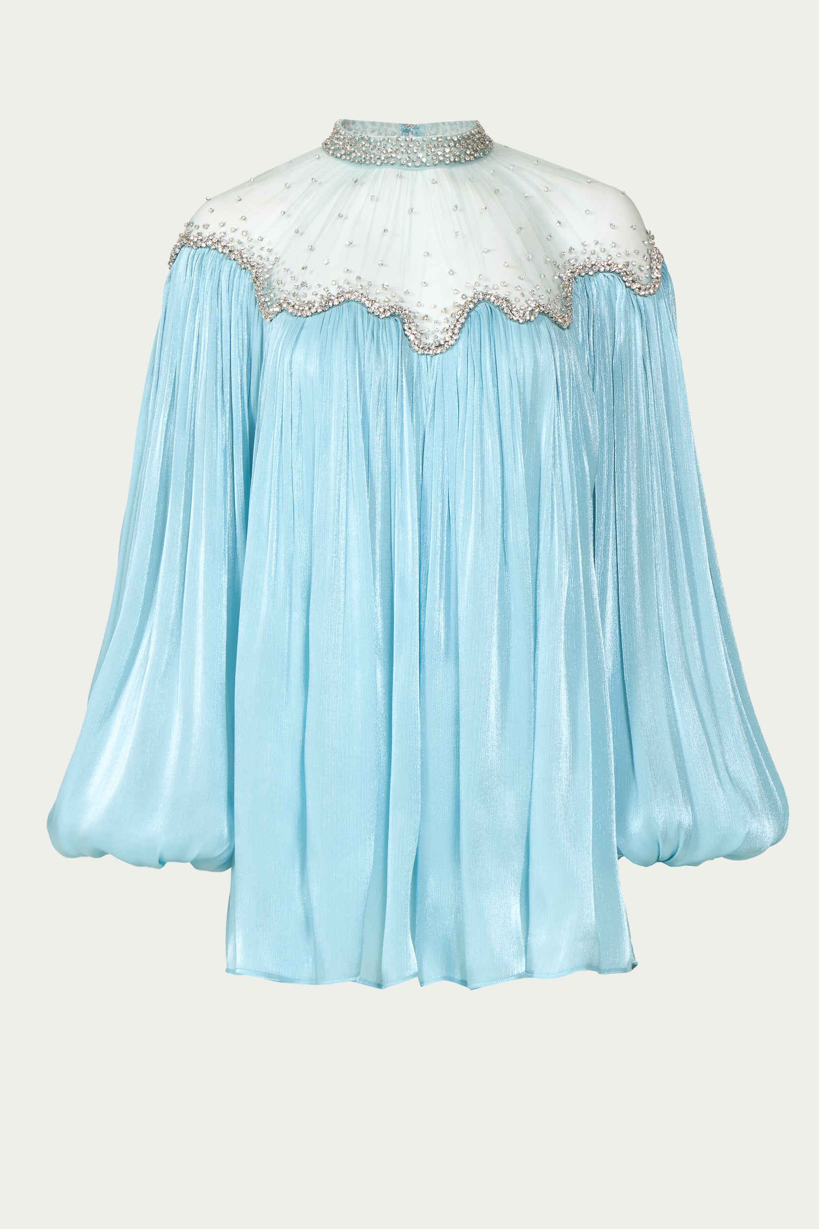 Timma Lurex Georgette Blouse