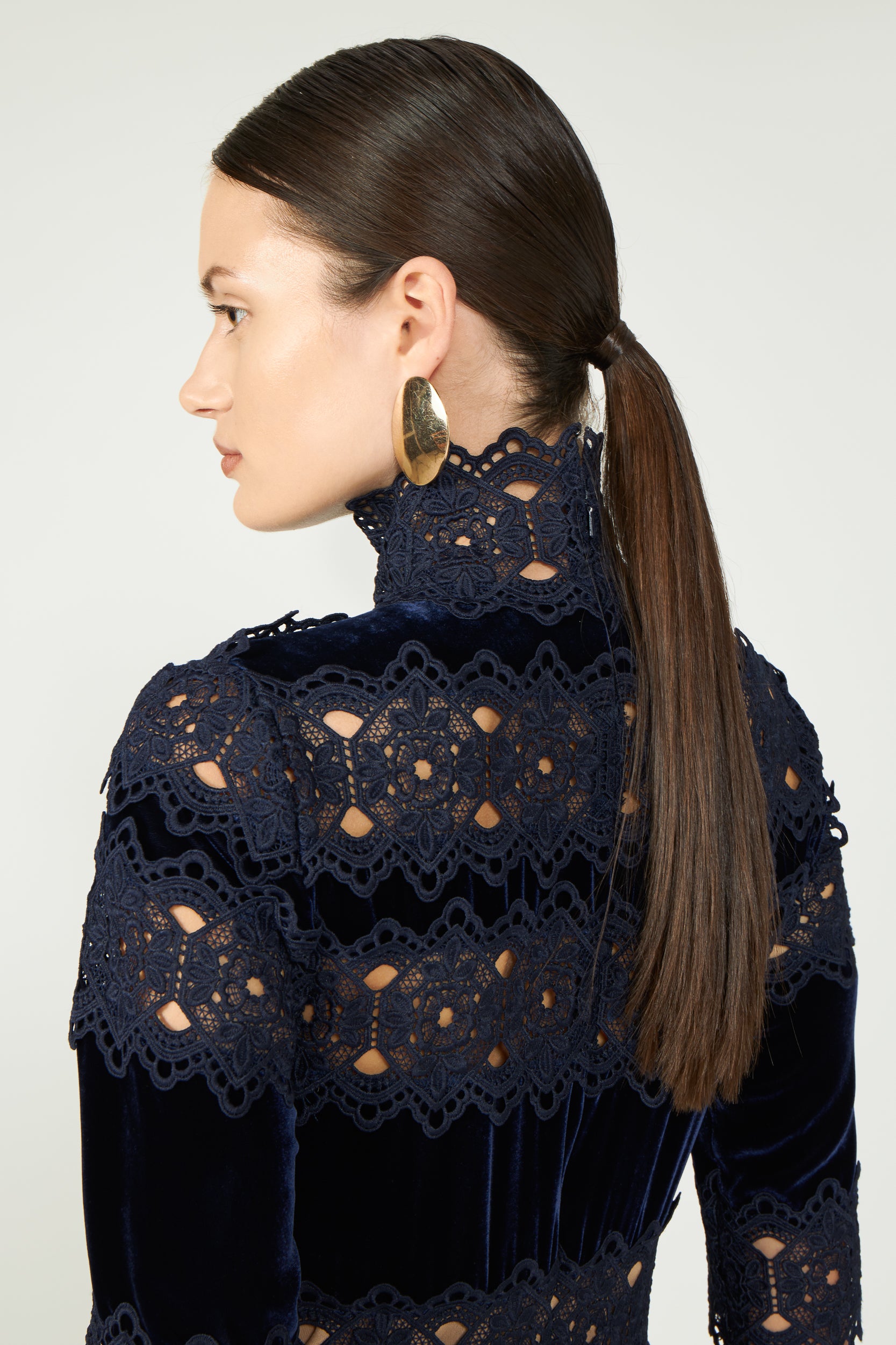 Lissie Silk Velvet Gown