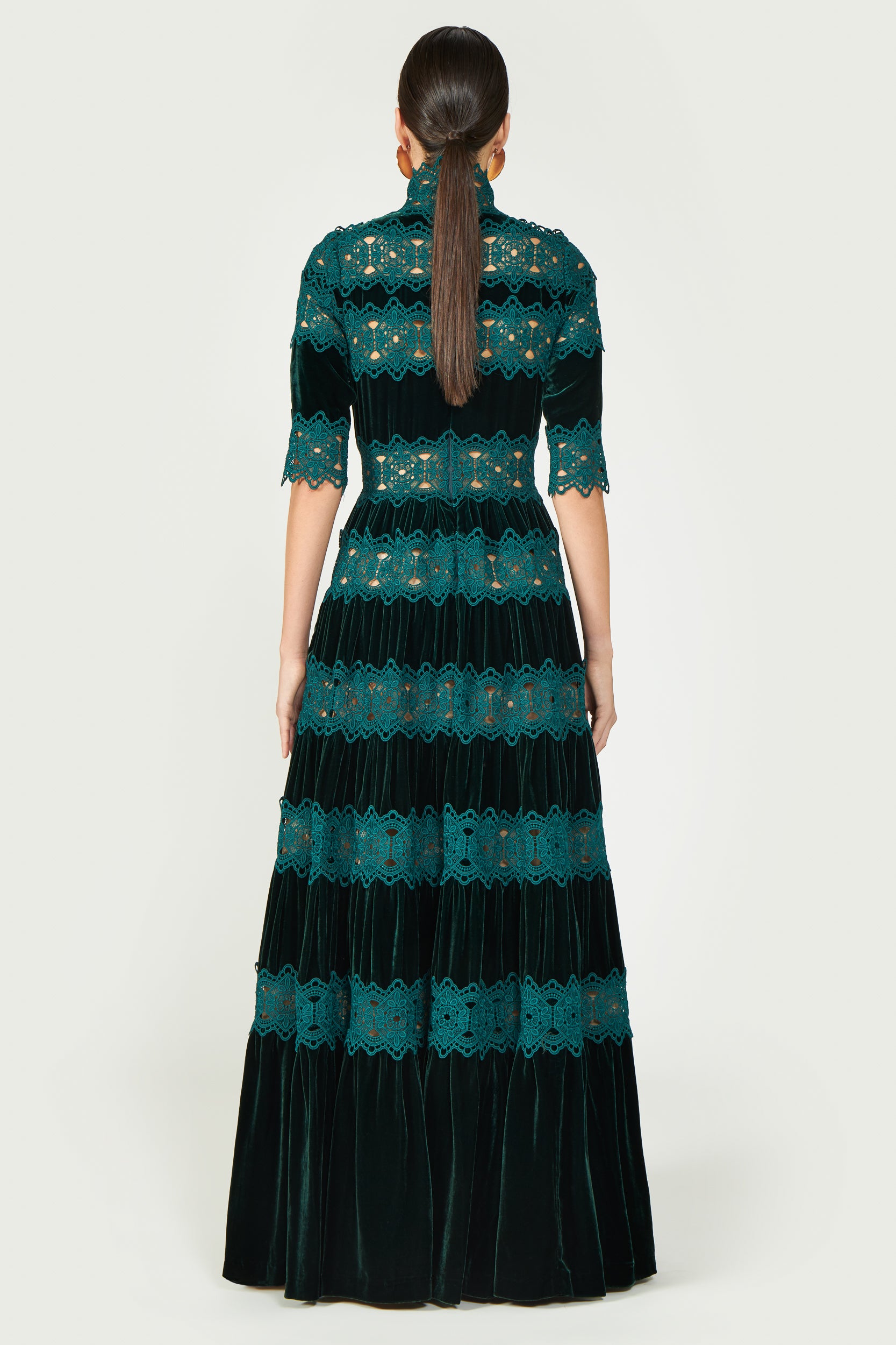 Lissie Silk Velvet Gown