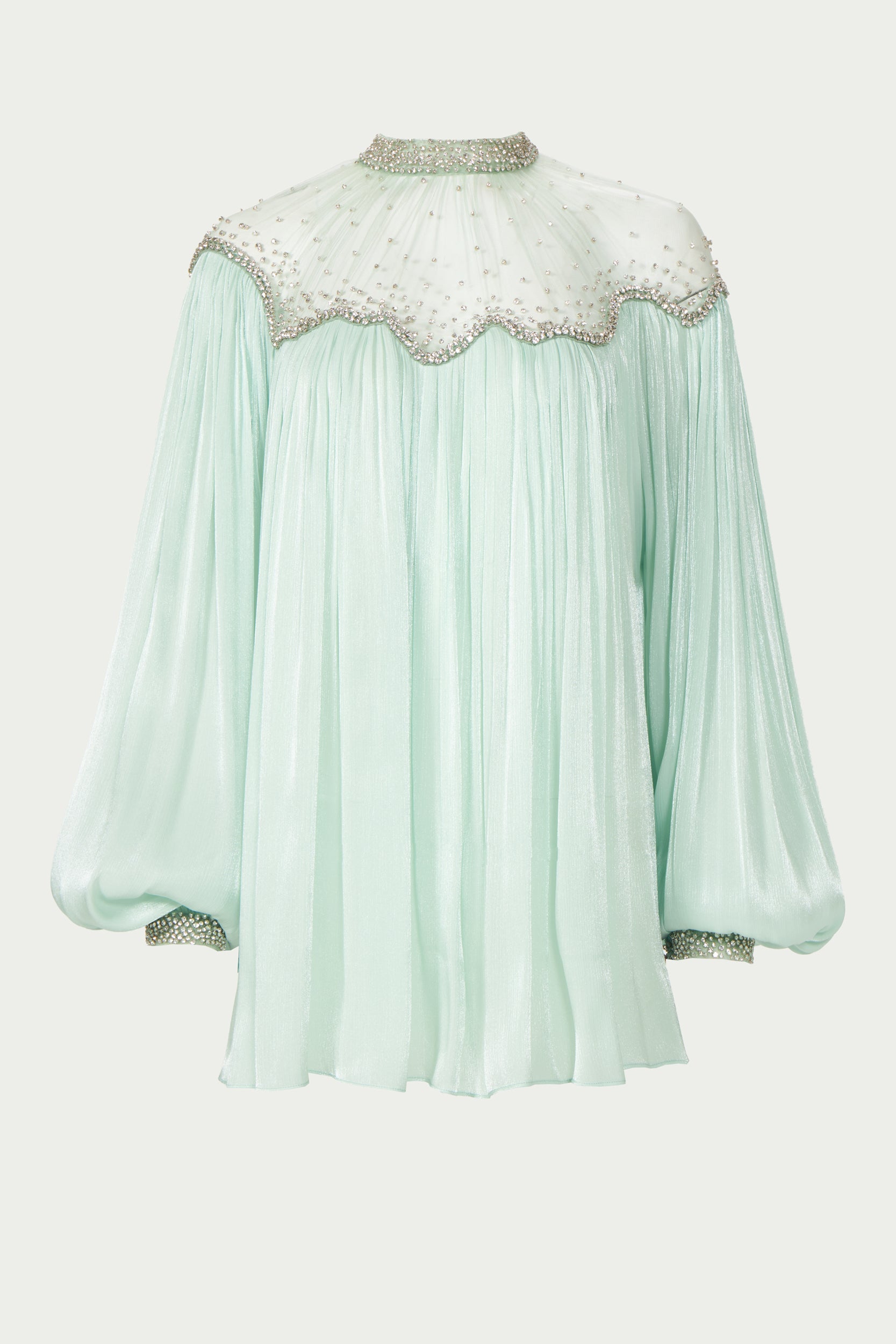 Timma Lurex Georgette Blouse