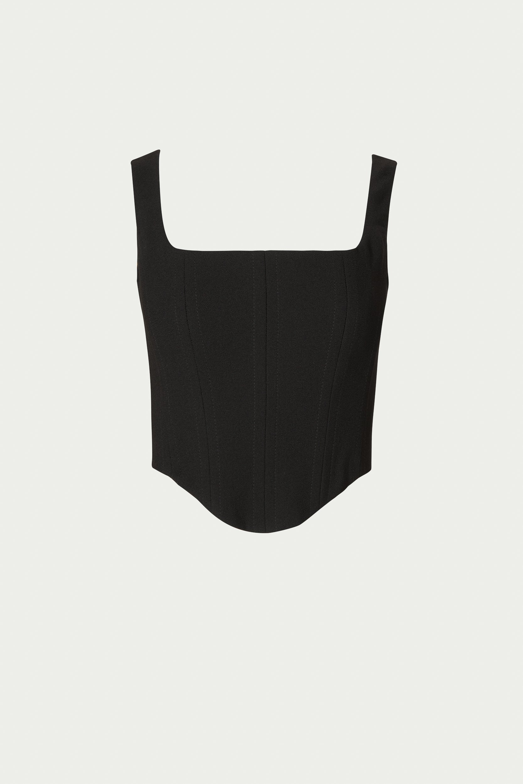 Jovie Crepe Wool Bustier