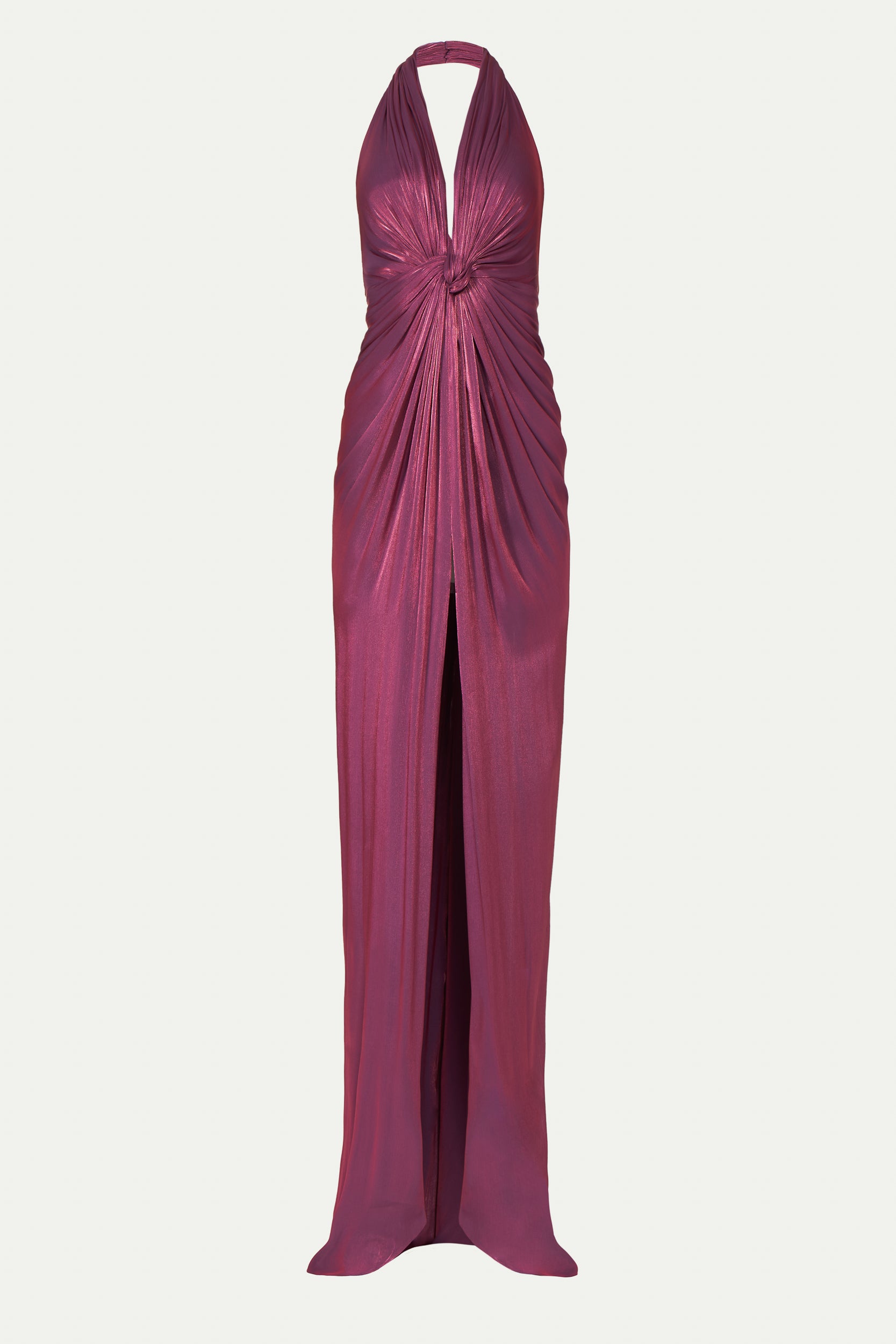 Colette Lurex Georgette Halterneck Gown