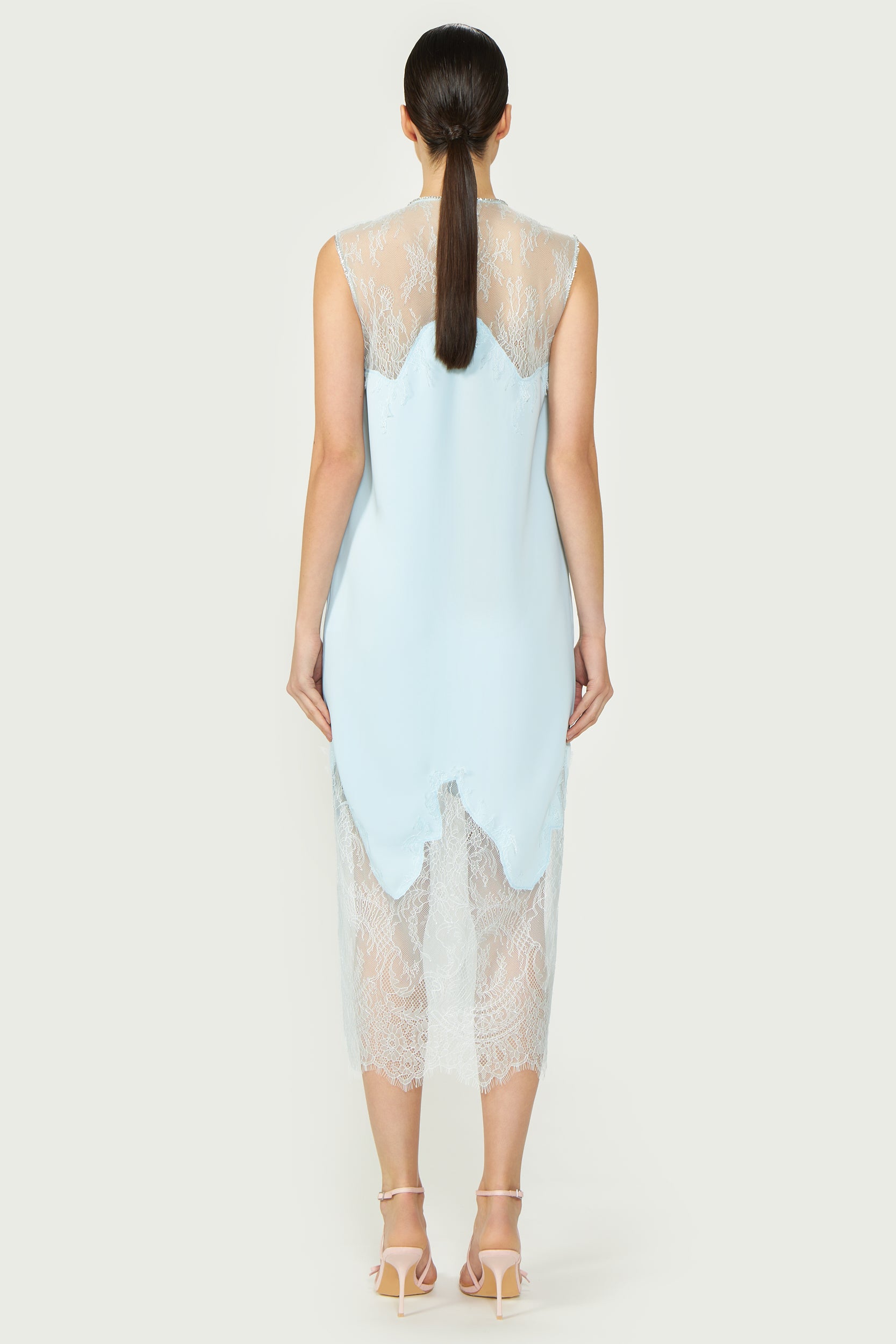 Keeva Crystal Crepe Dress