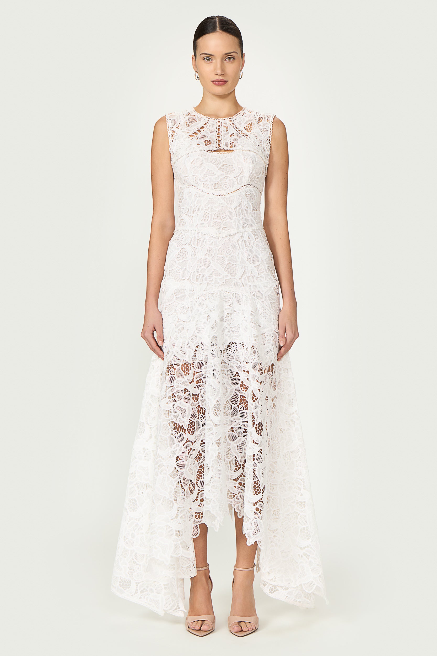 Janica Guipure Lace Gown