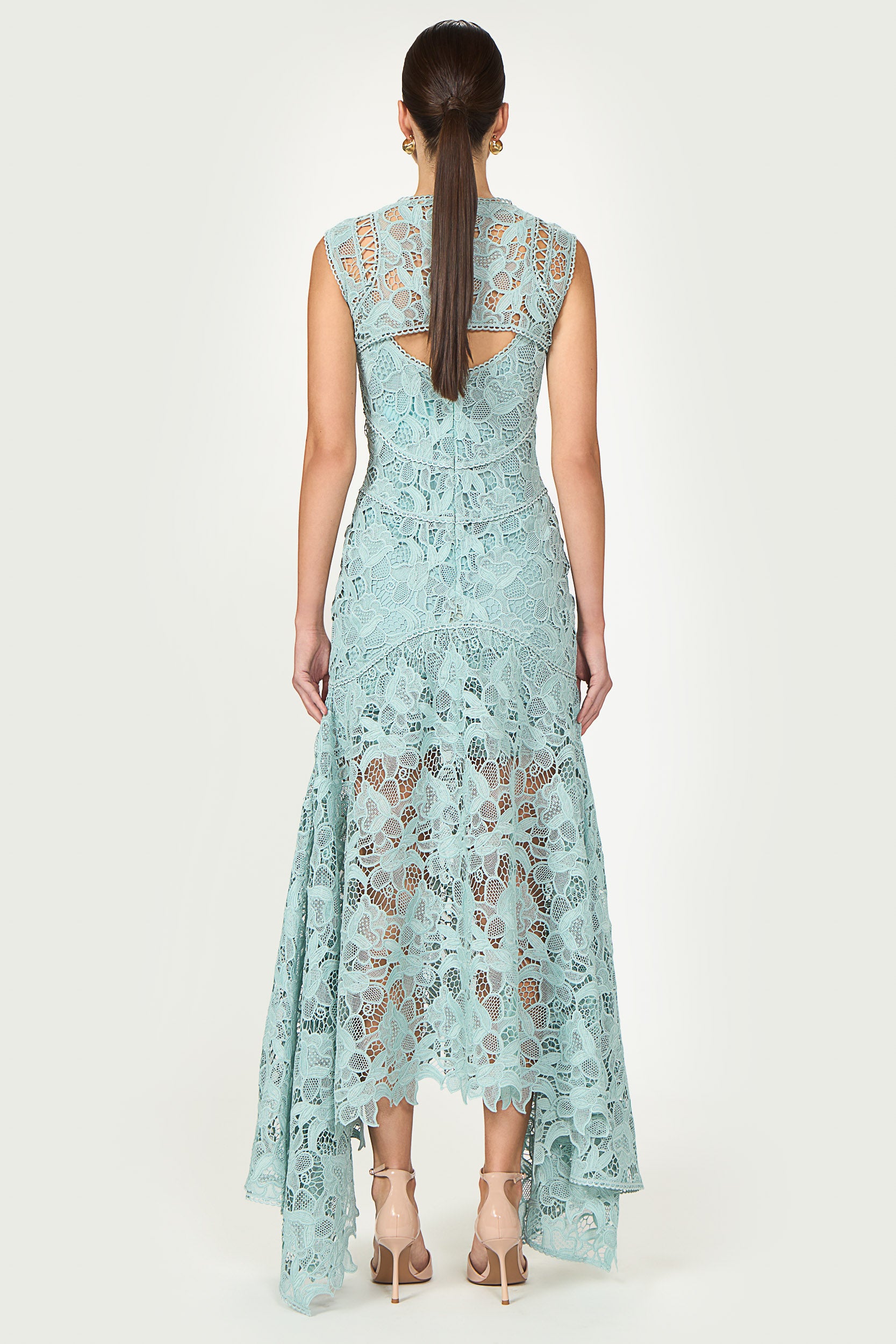 Janica Guipure Lace Gown