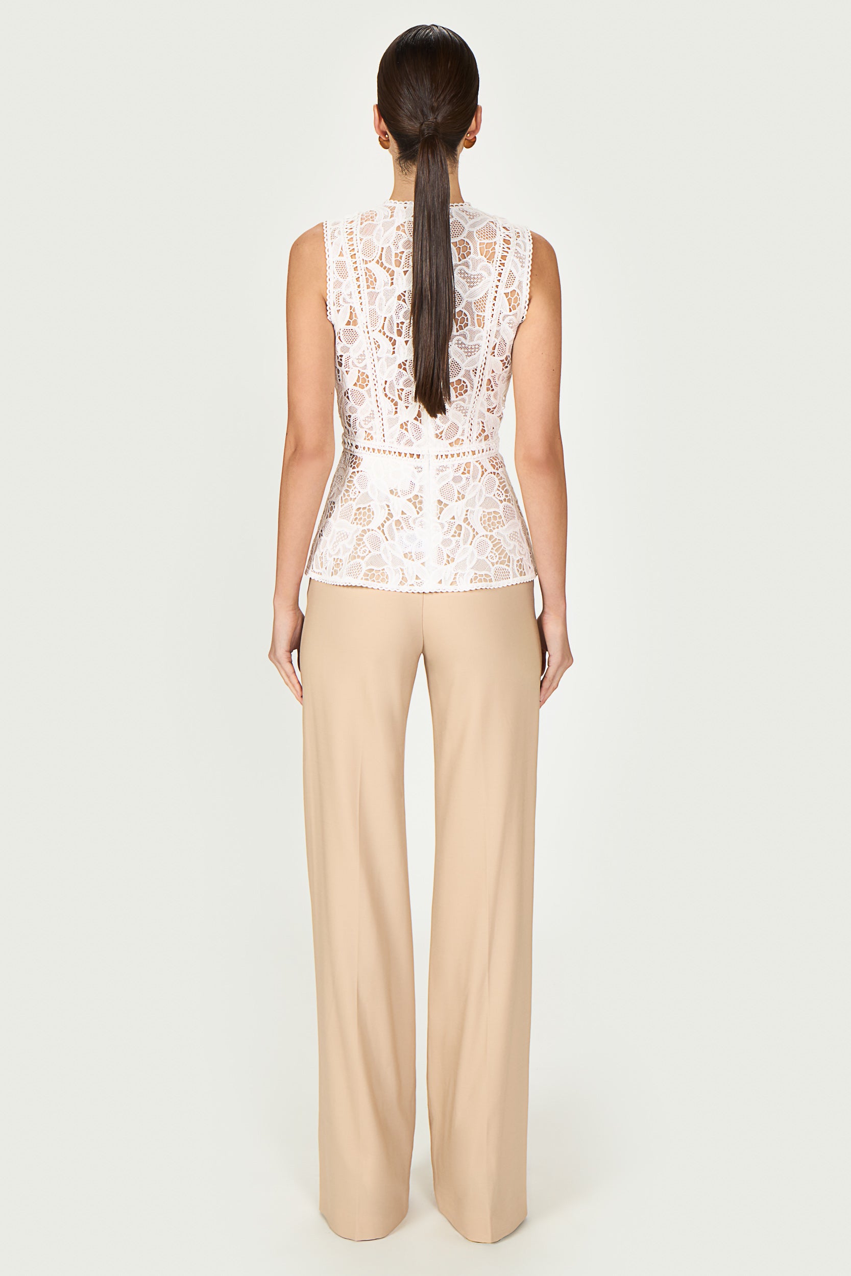 Niva Guipure Lace Top