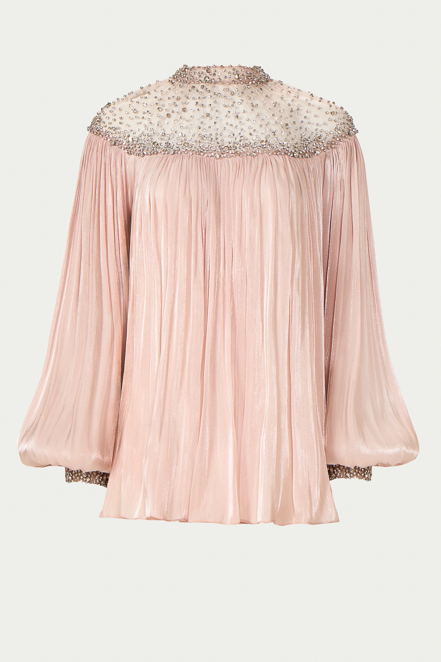 Timea Lurex Georgette Blouse