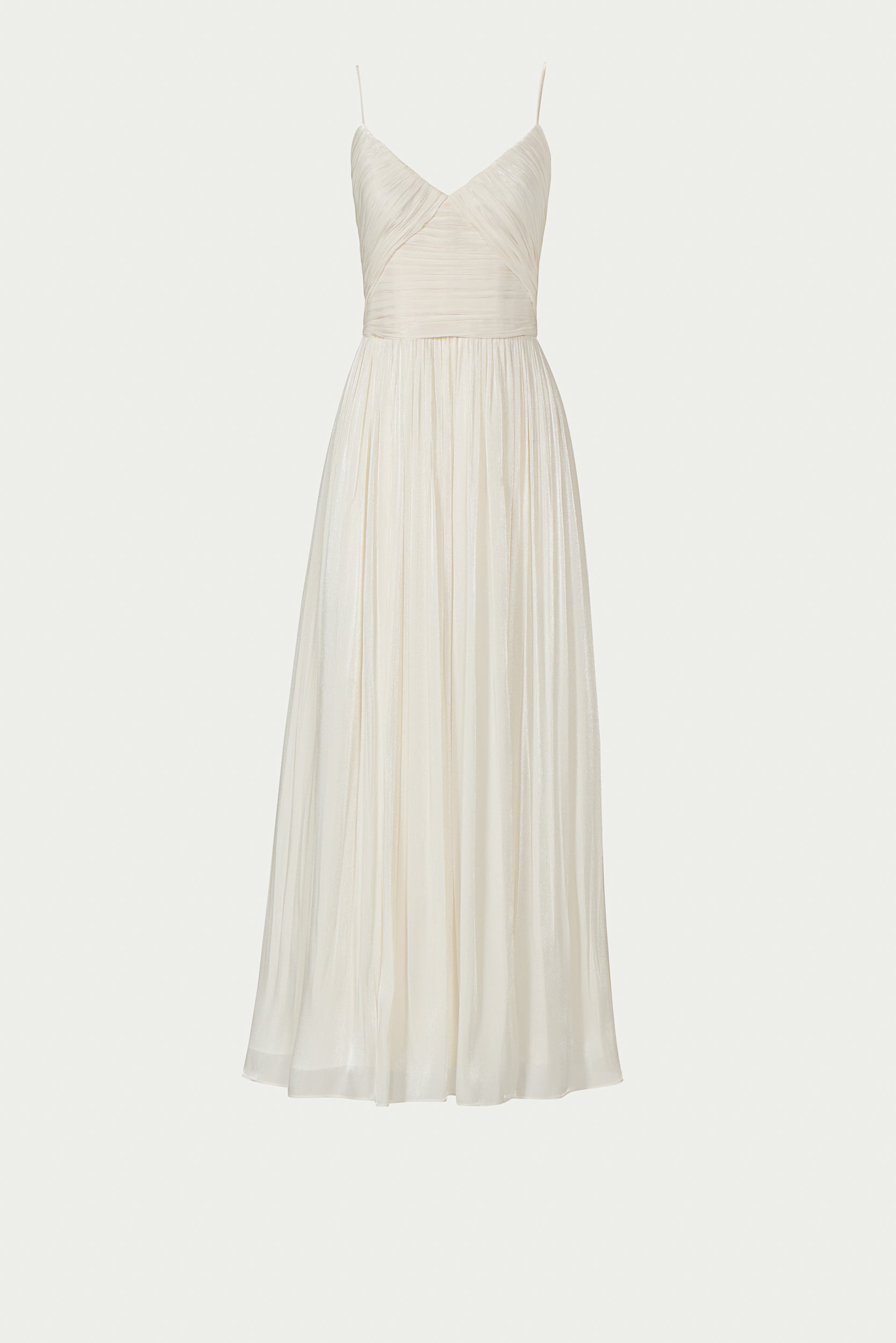 Fayla Lurex Georgette Draped Dress