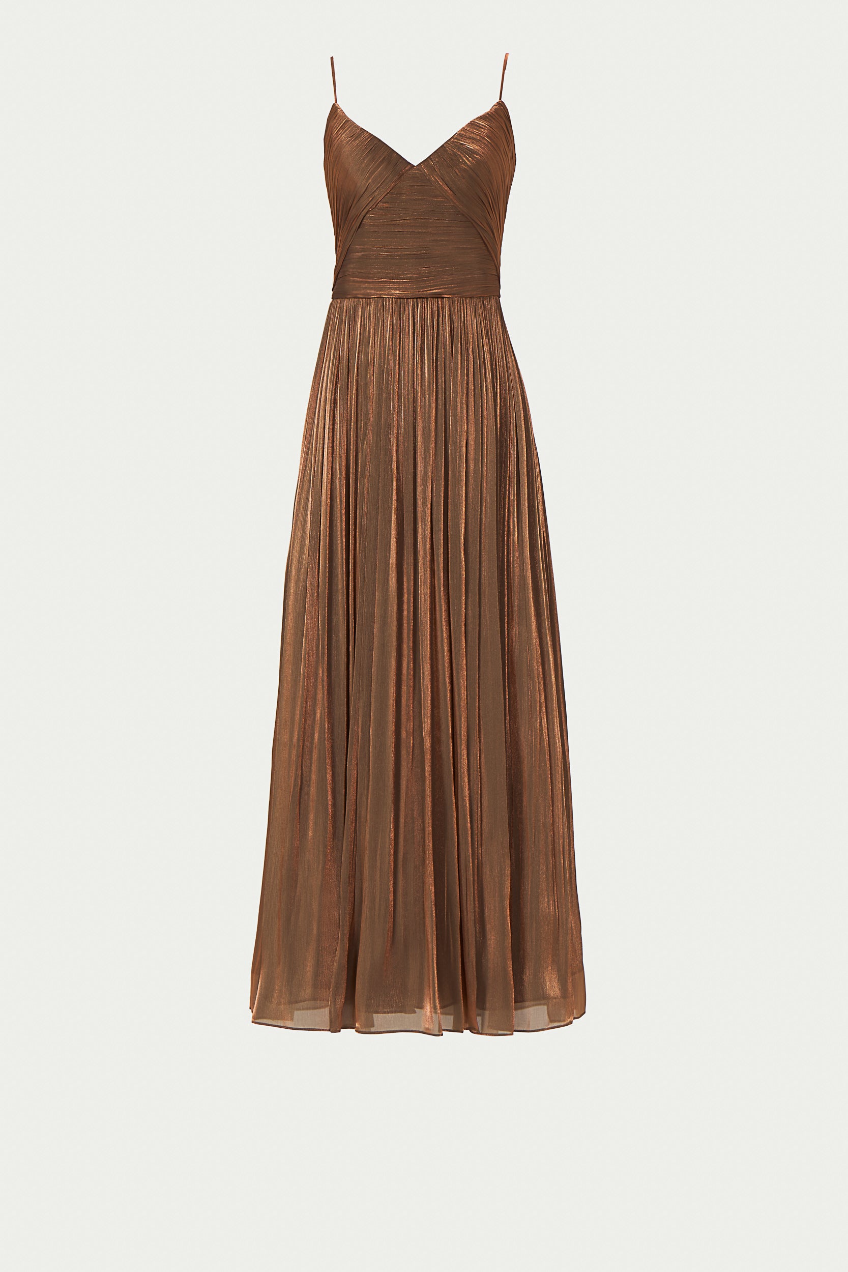 Fayla Lurex Georgette Draped Dress