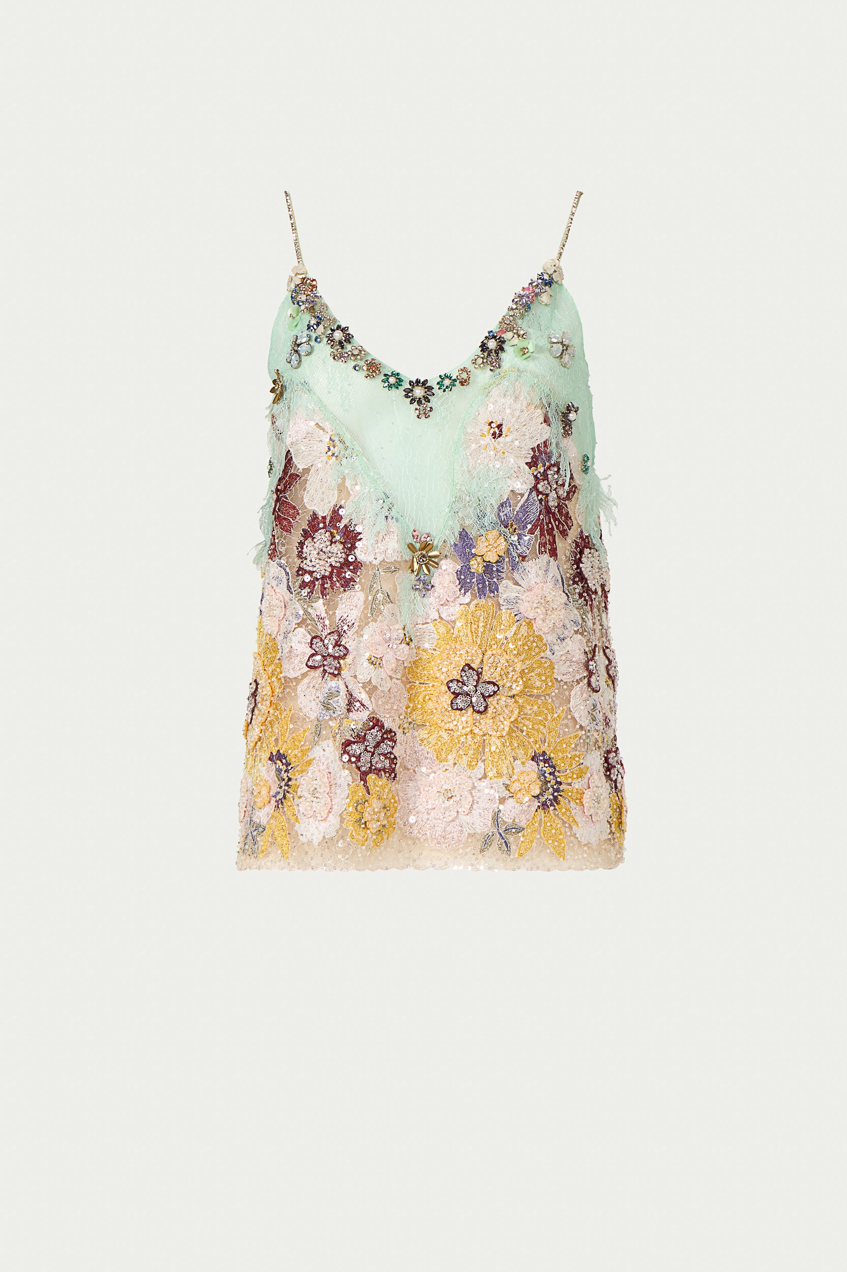 Sasha Embroidered Lace Top