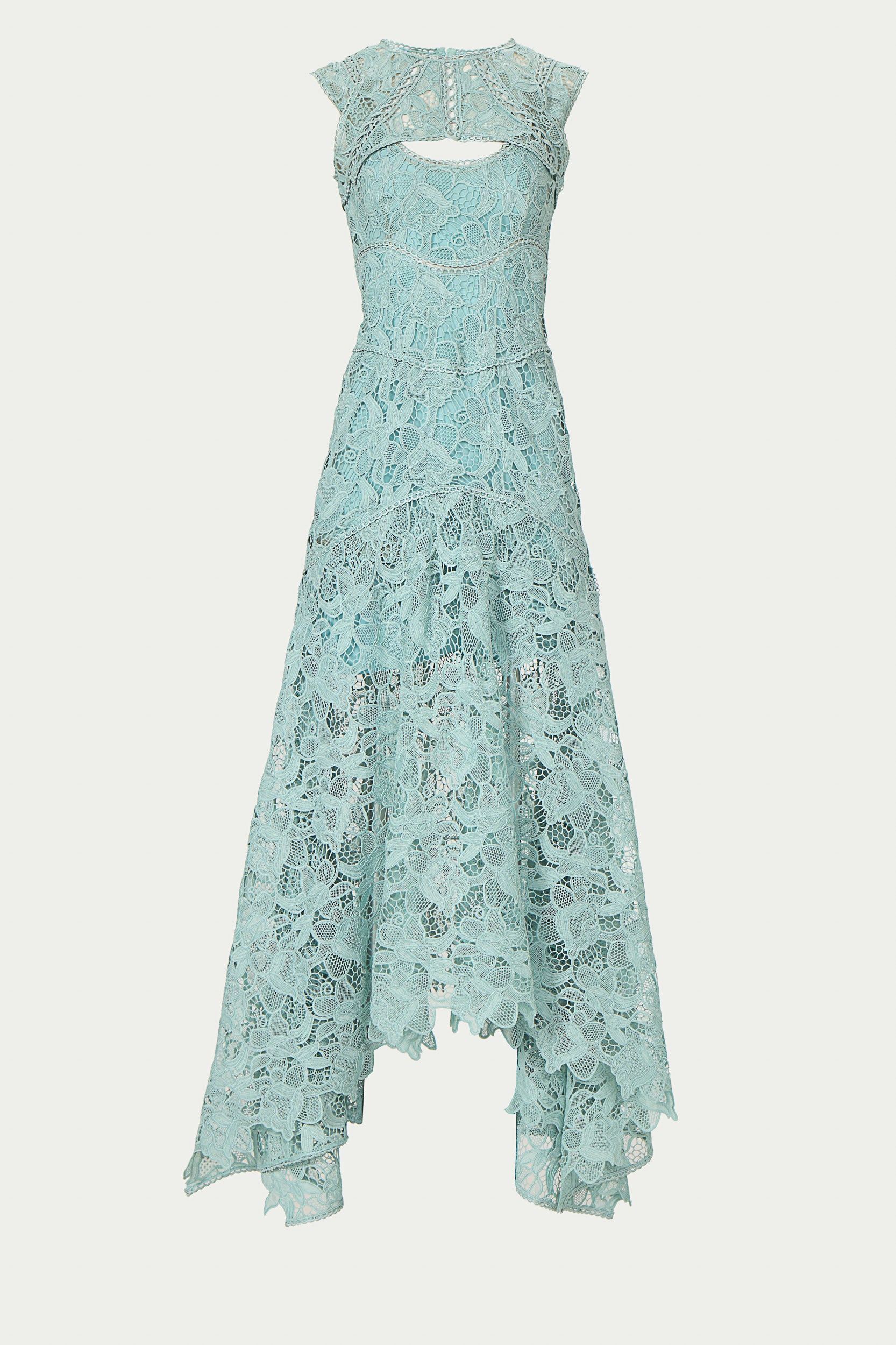 Janica Guipure Lace Gown