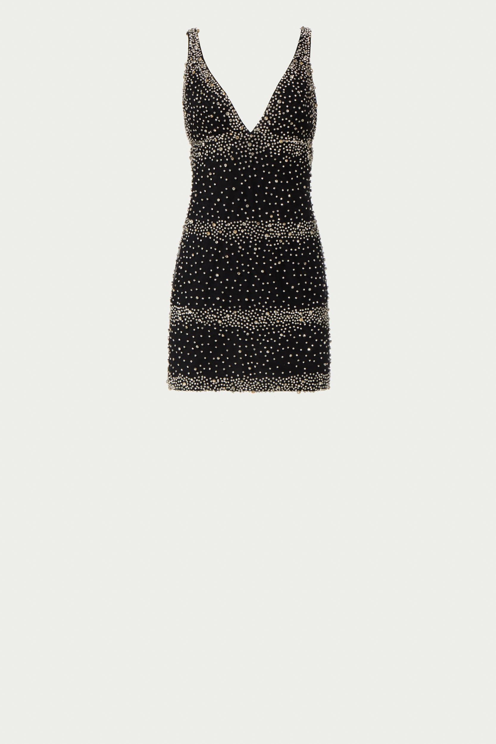 Palla French Tulle Crystal Mini Dress