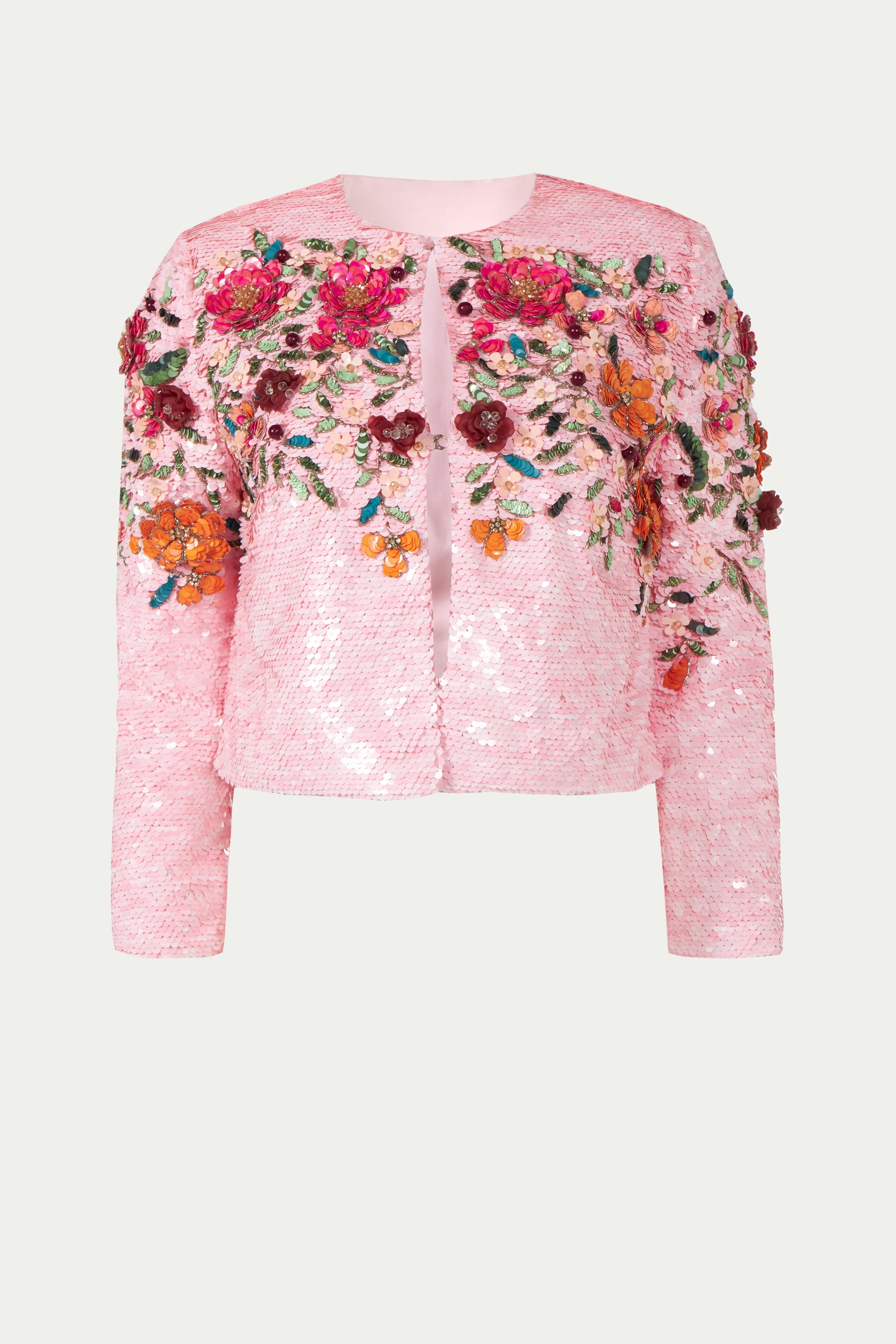Crissy Sequin Floral Jacket
