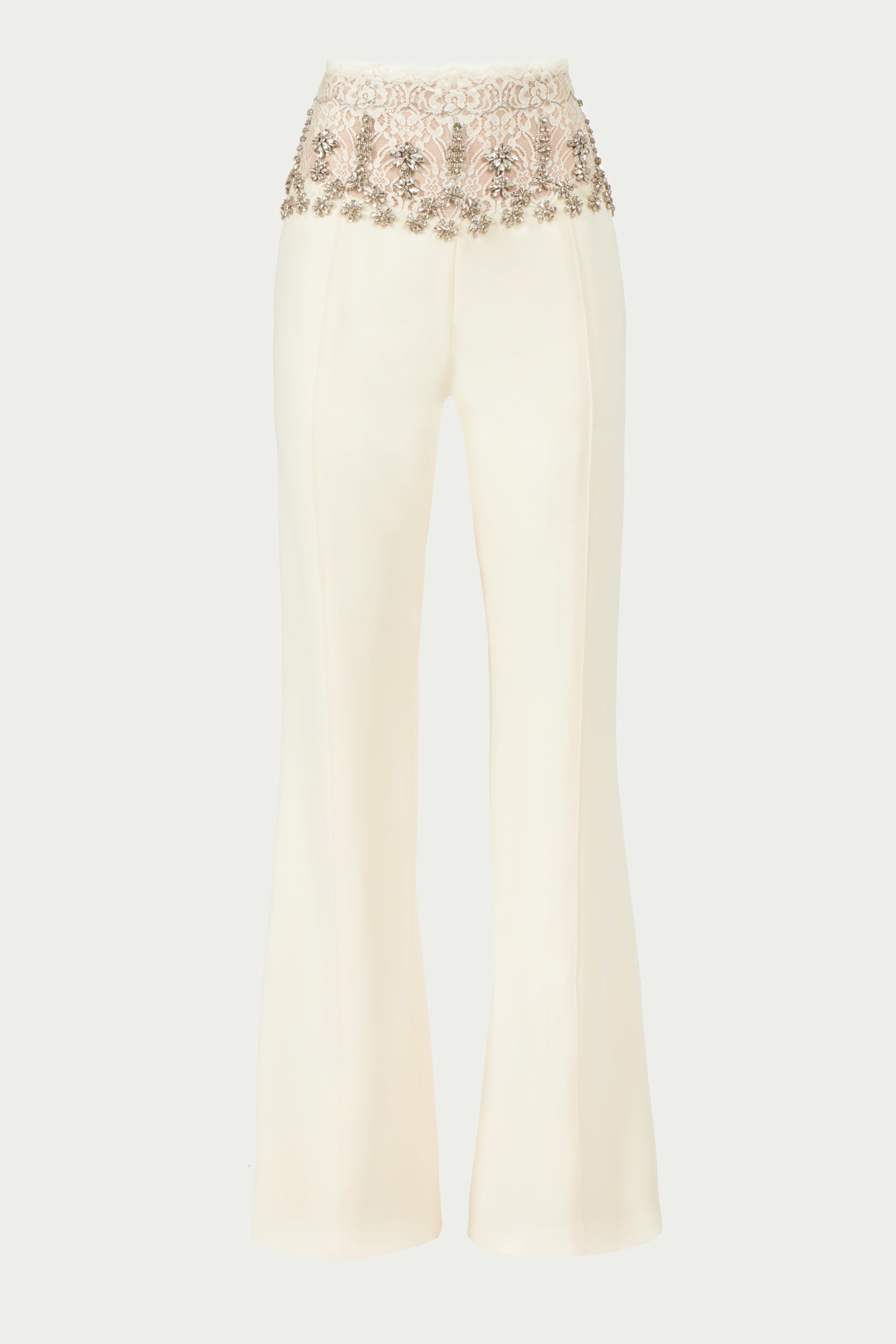 Emmy Beaded Crepe Trousers