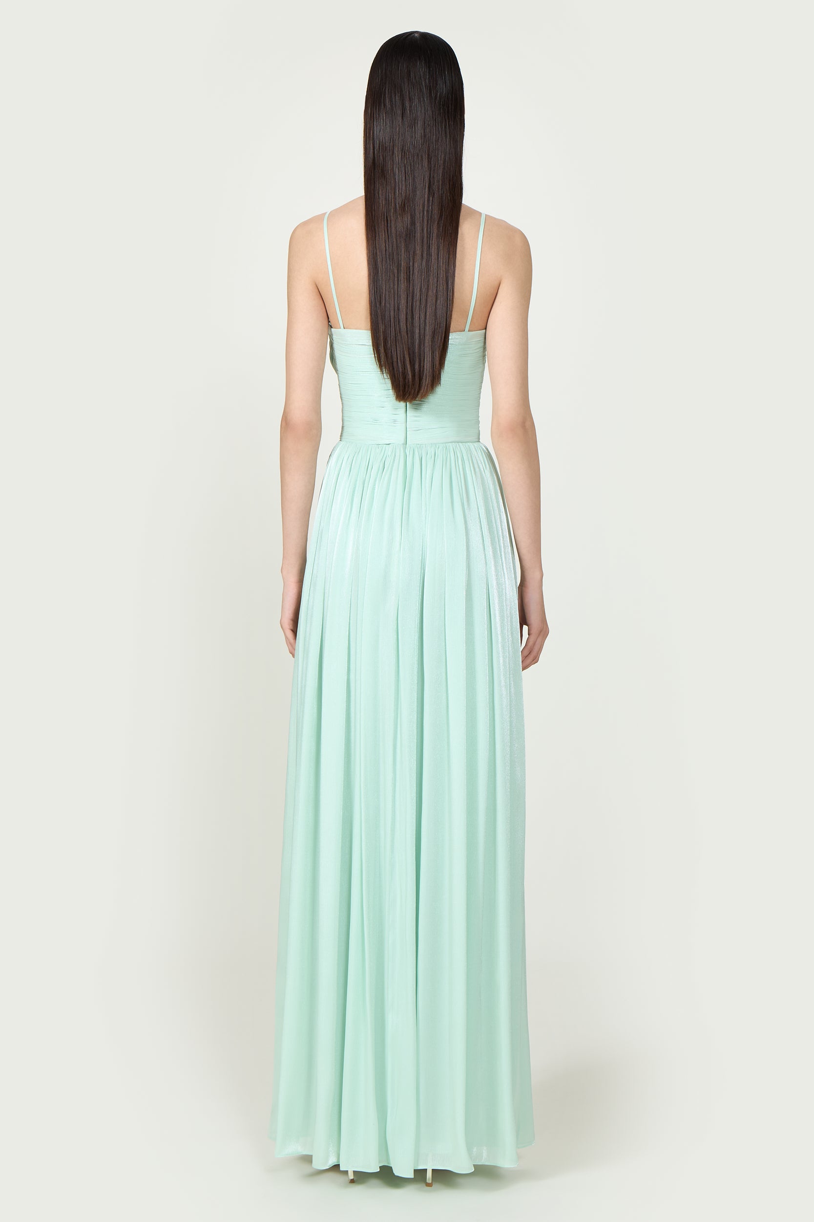 Sireen Lurex Georgette Dress