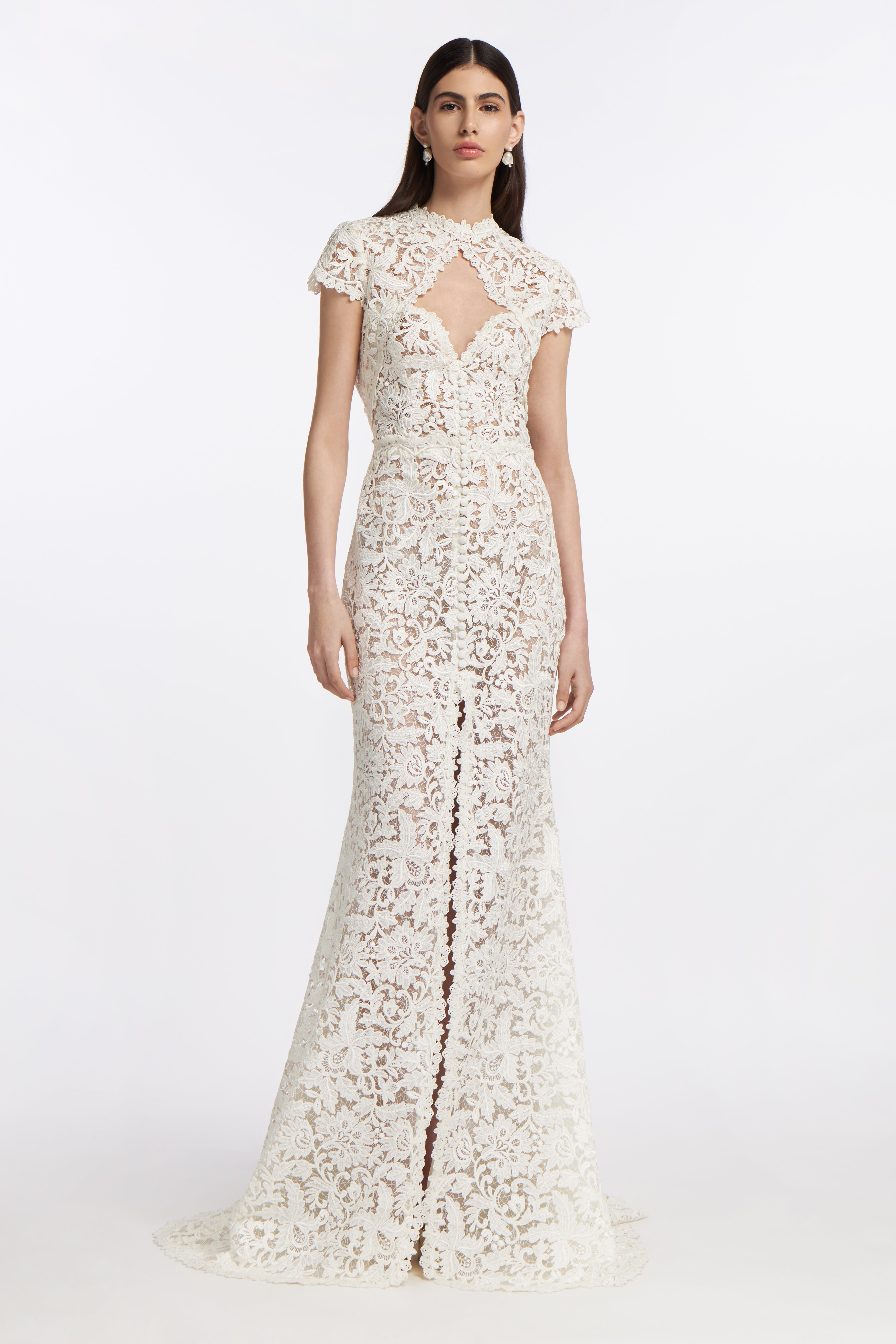 Bia Corded Lace Gown