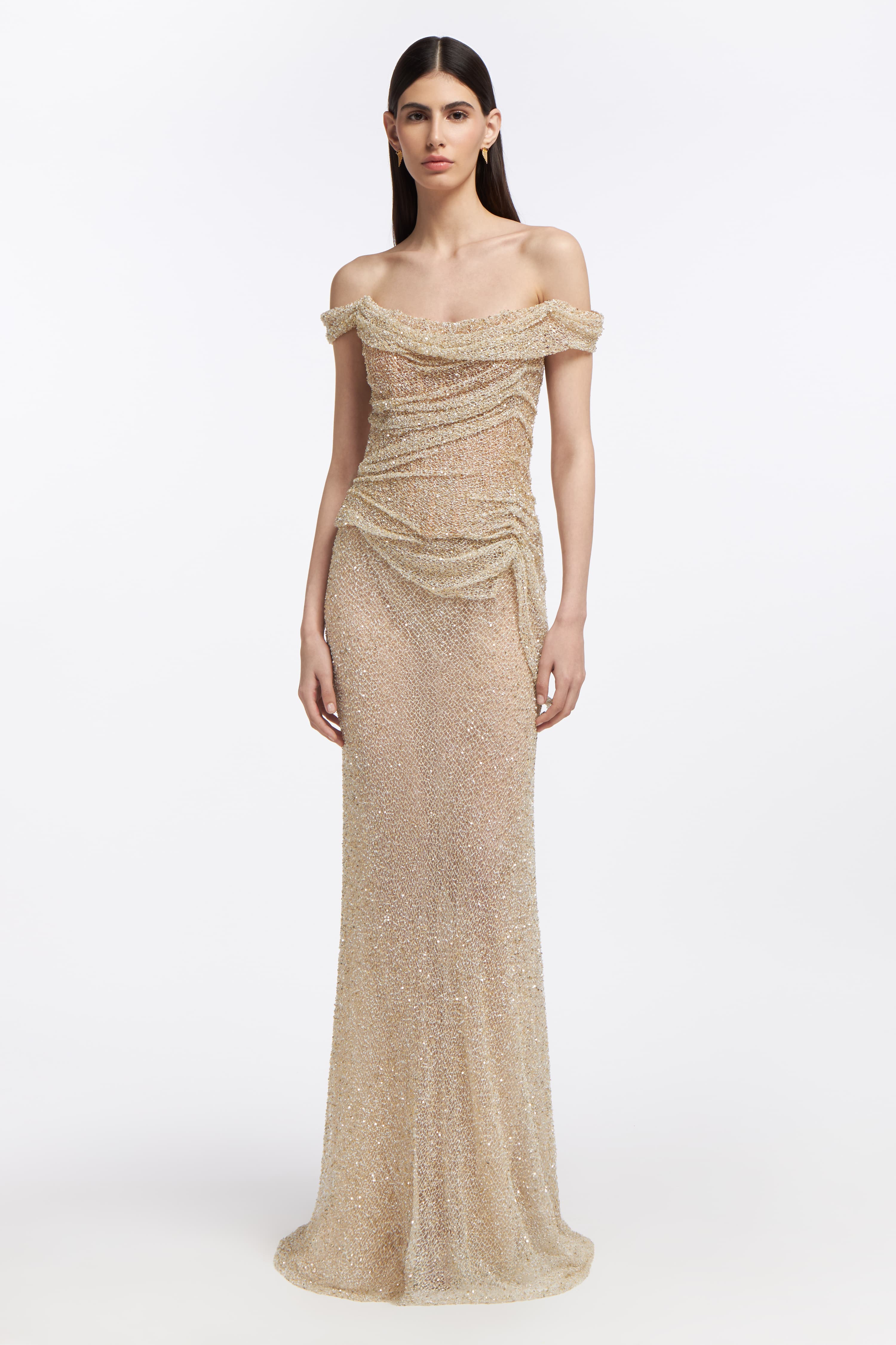 Calypso Beaded Gown