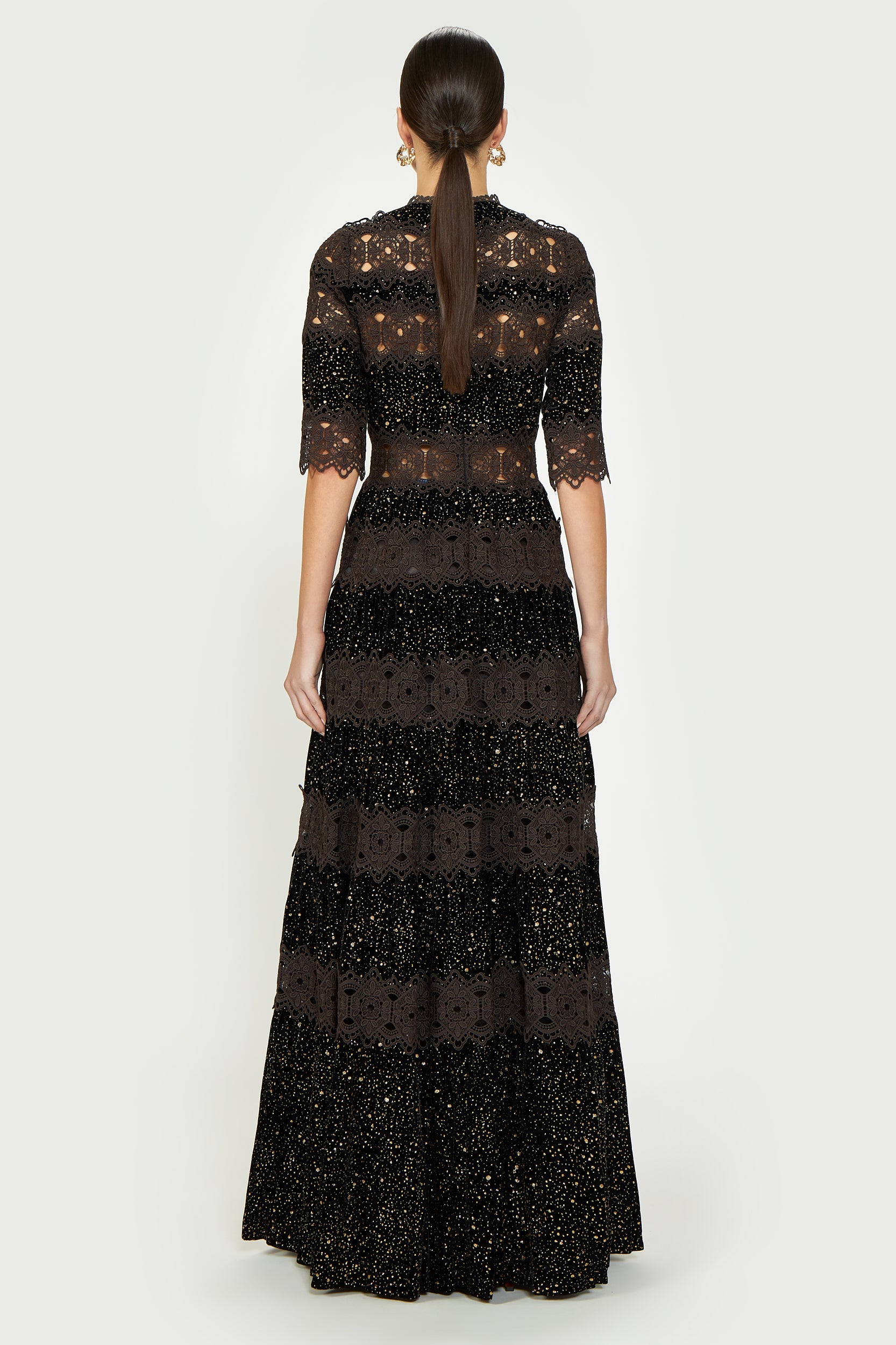 Lissie Silk Velvet Gown