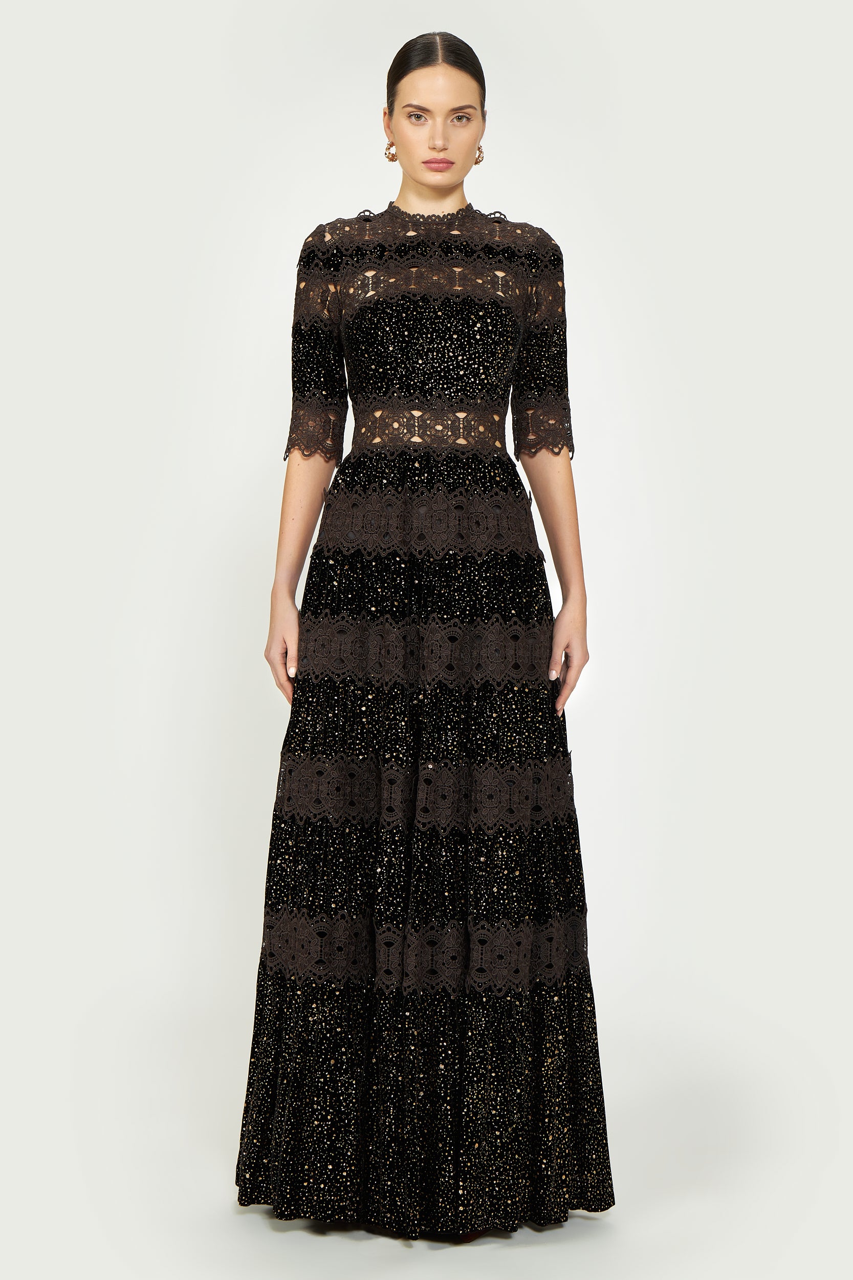 Lissie Silk Velvet Gown