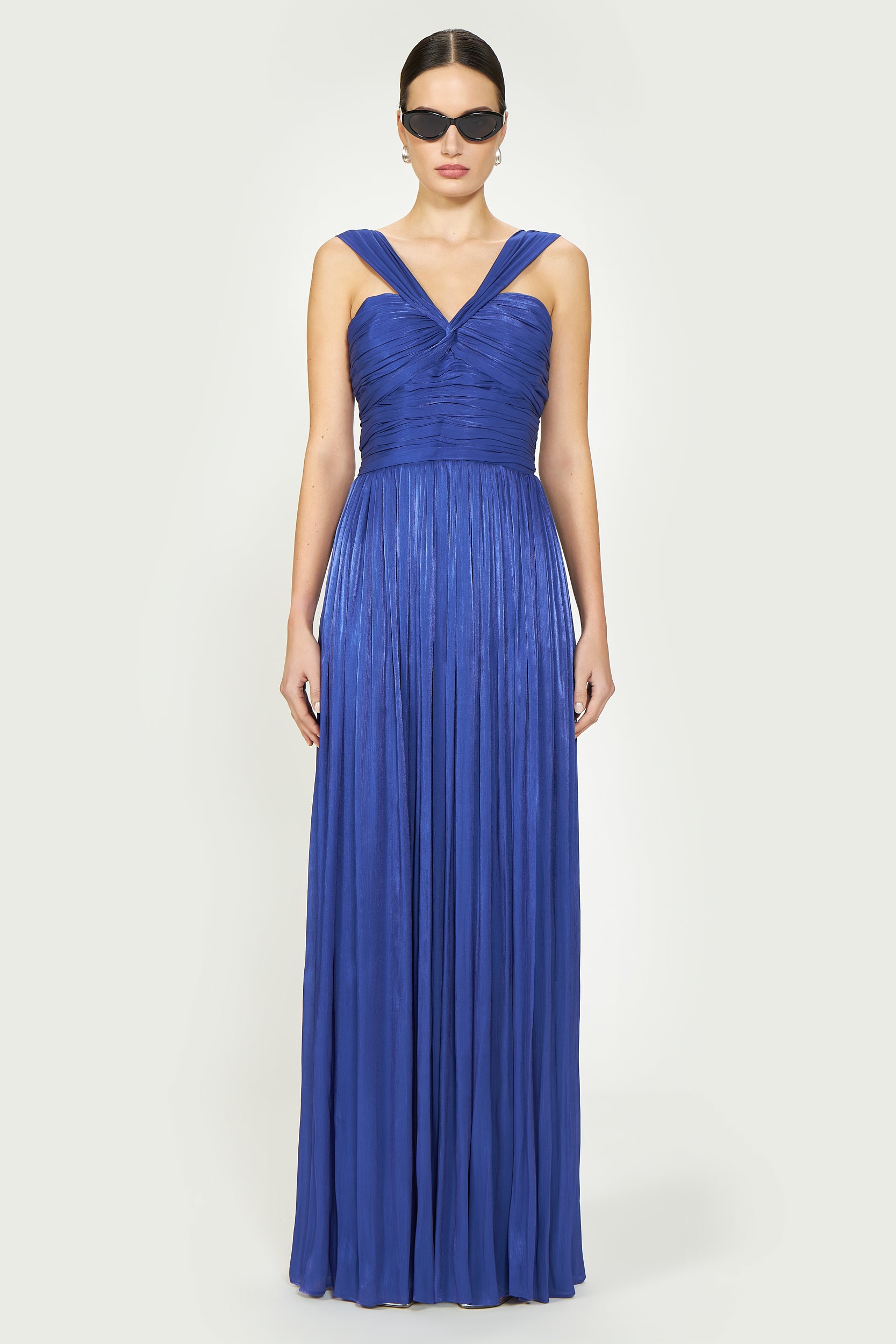 Cavana Lurex Georgette Gown