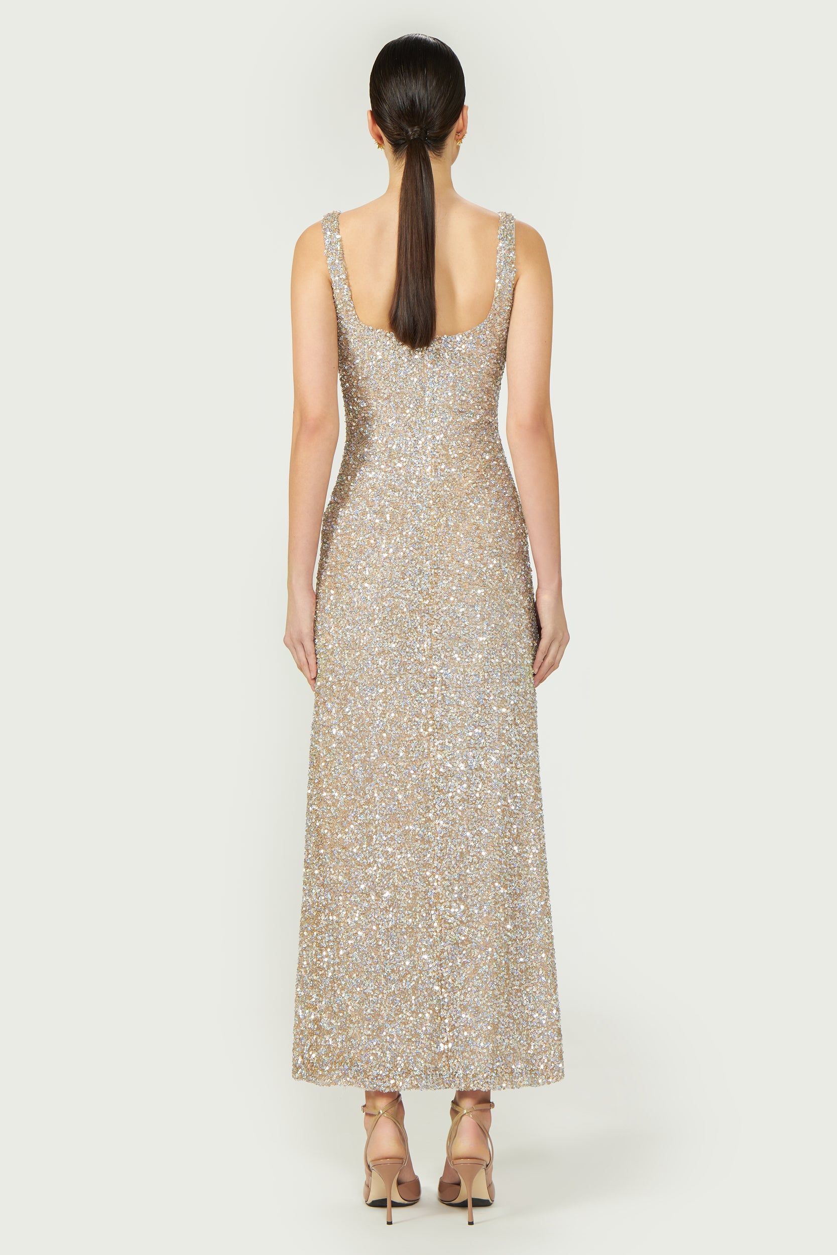 Harper Sequin Column Dress