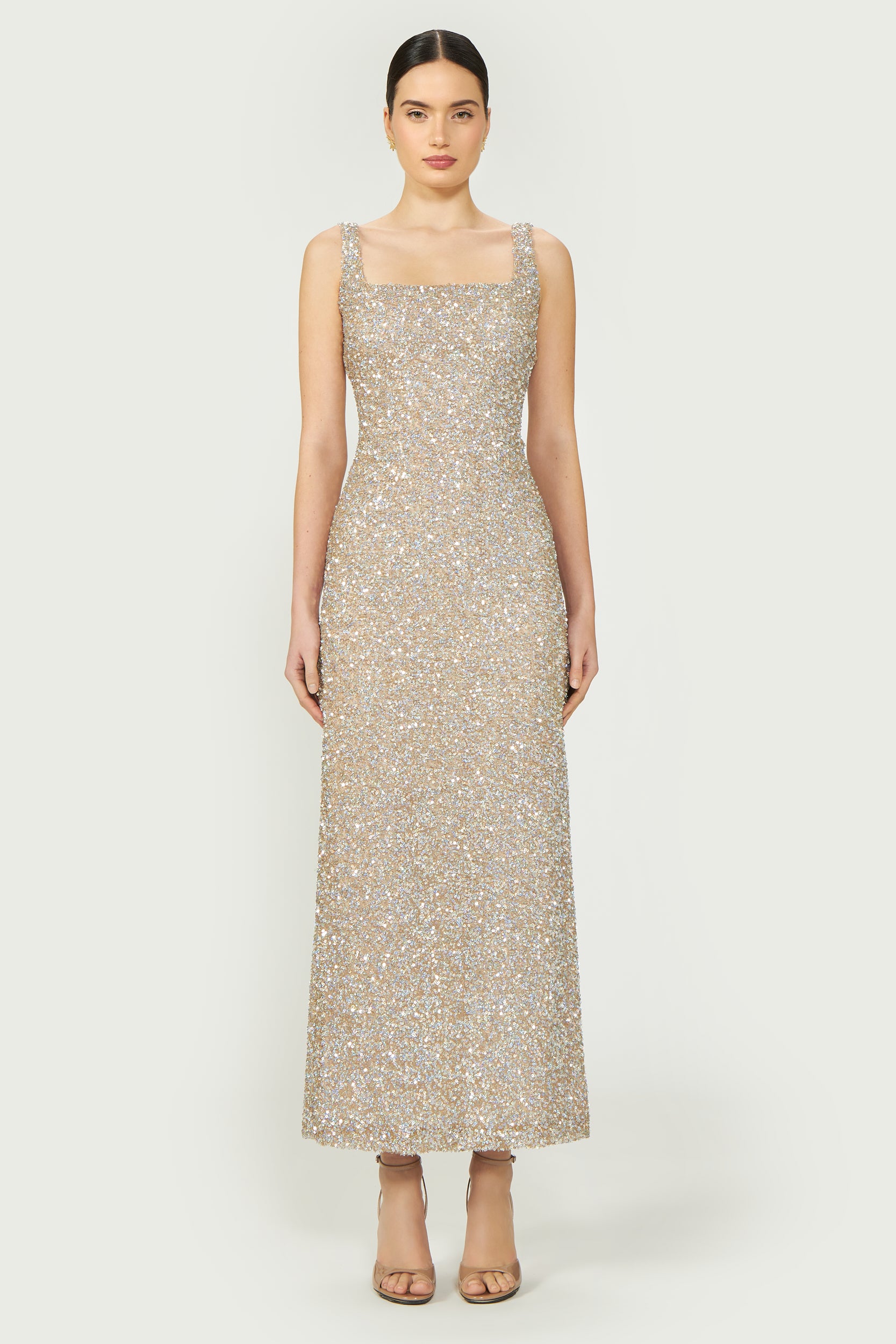 Harper Sequin Column Dress