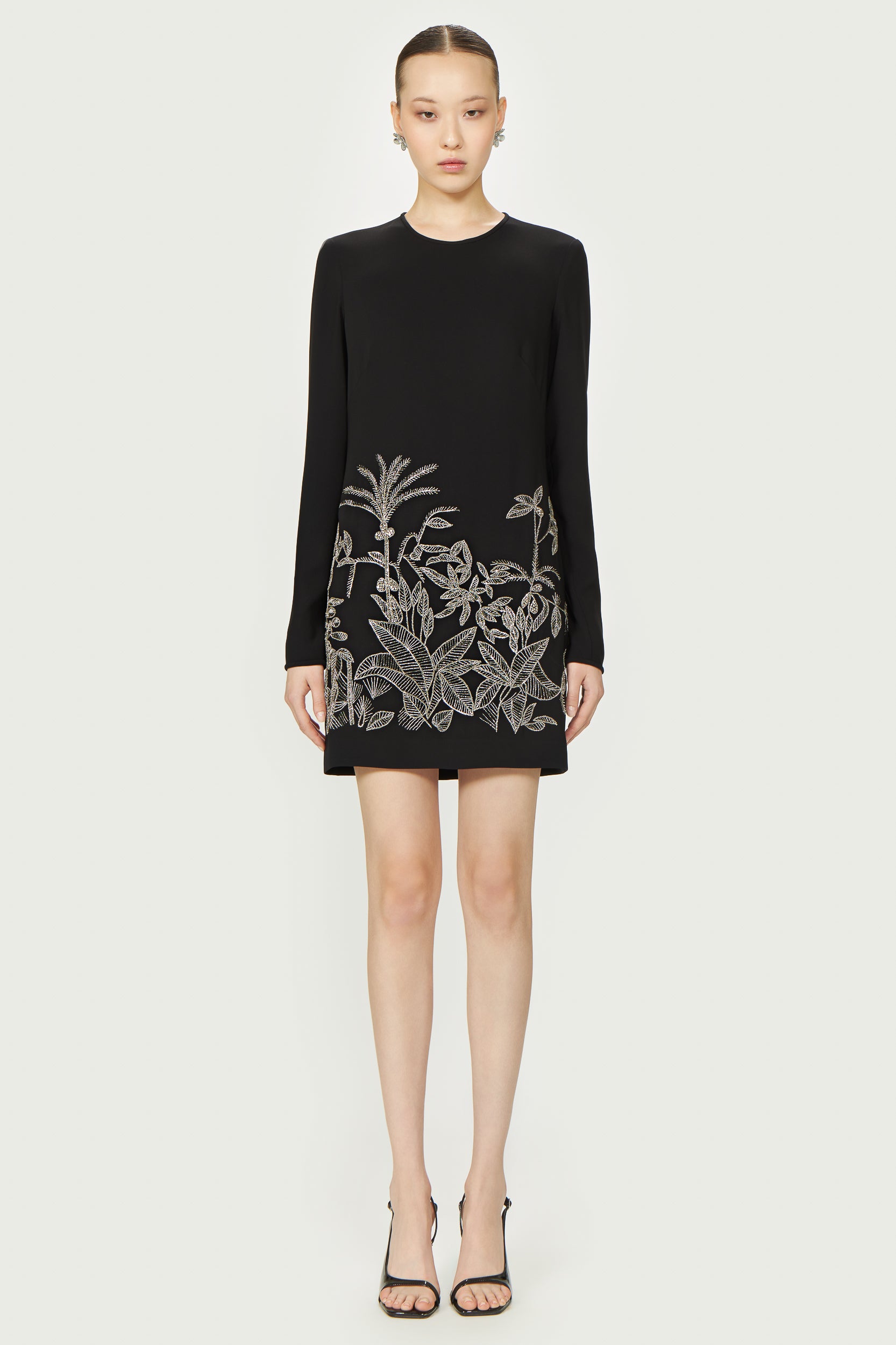 Zani Crepe Mini Dress