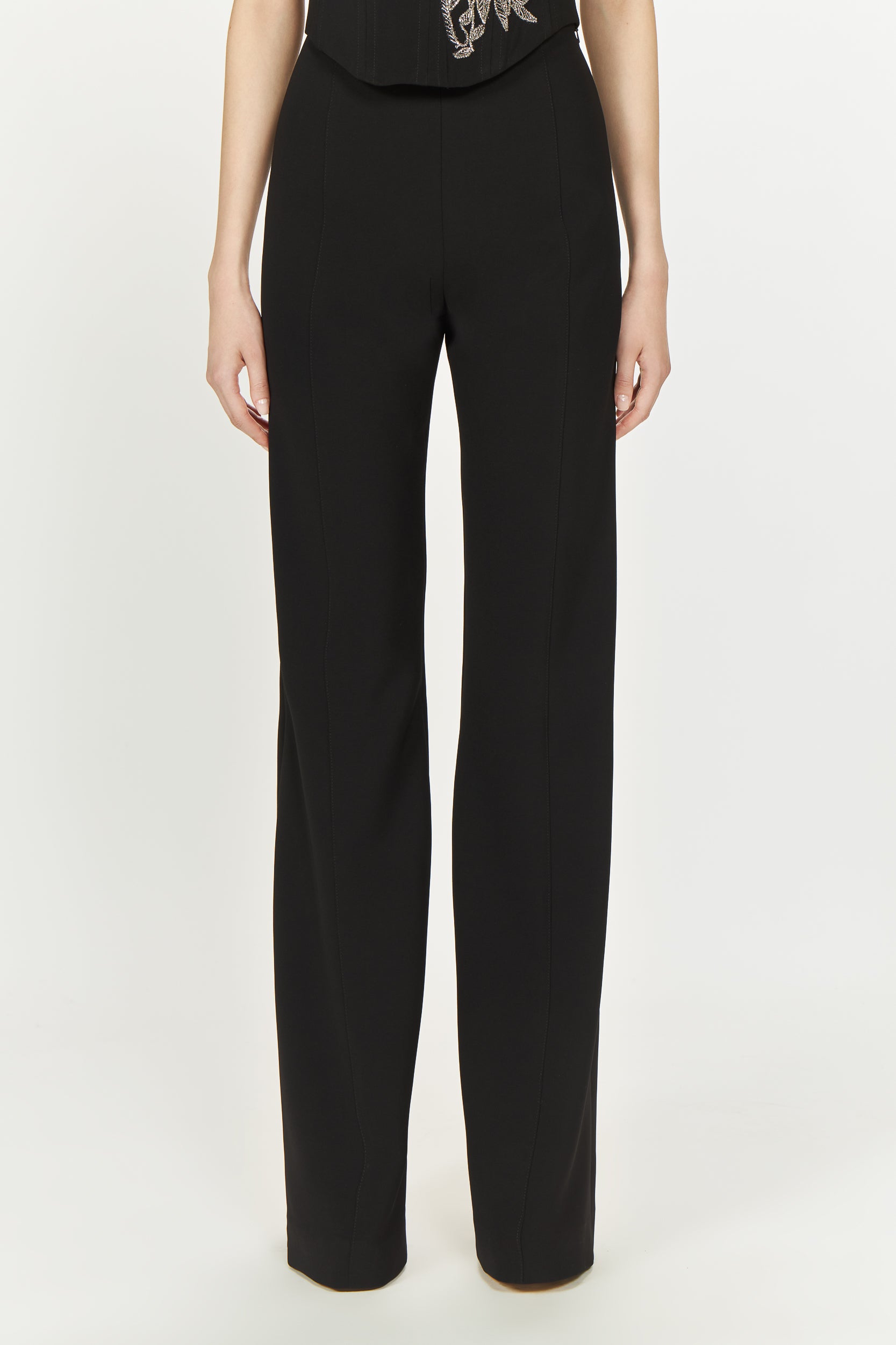 Maree Crepe Tailored Trousers