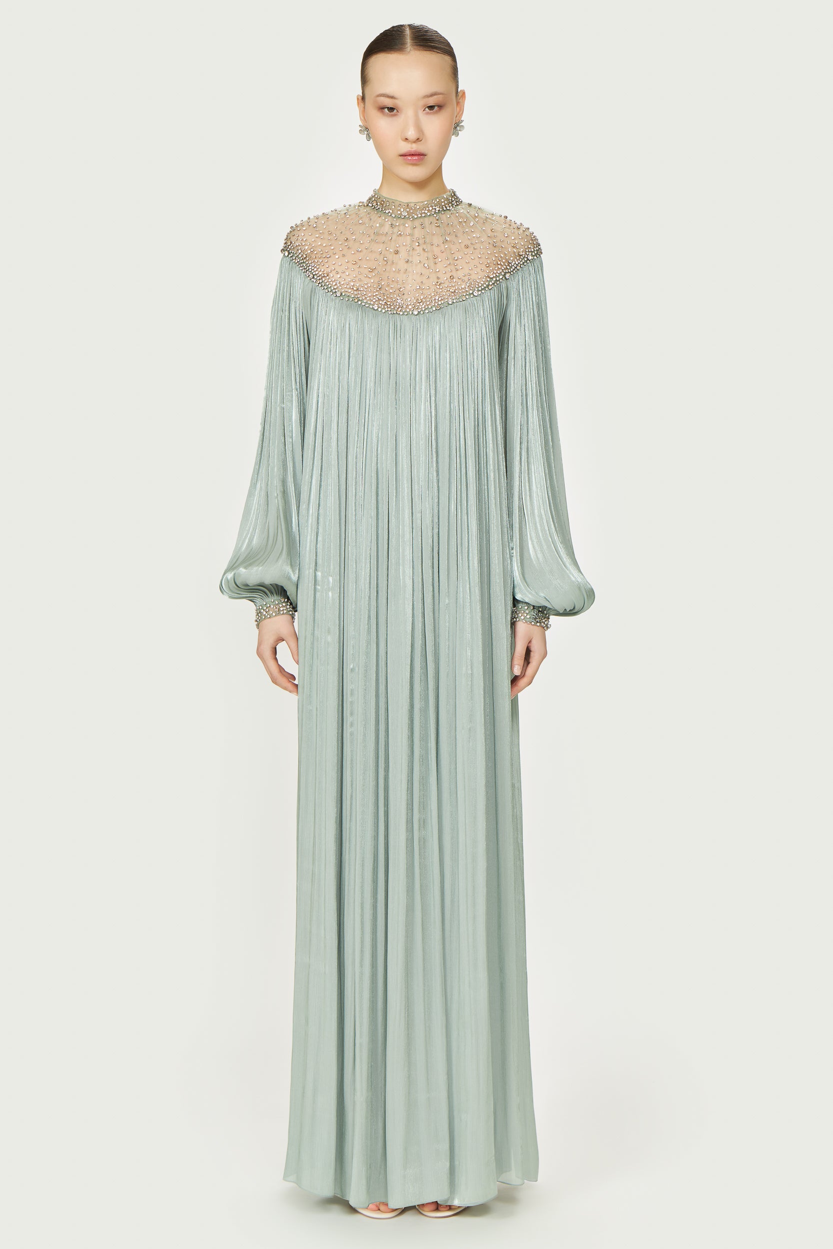 Ellima Lurex Georgette Kaftan Gown