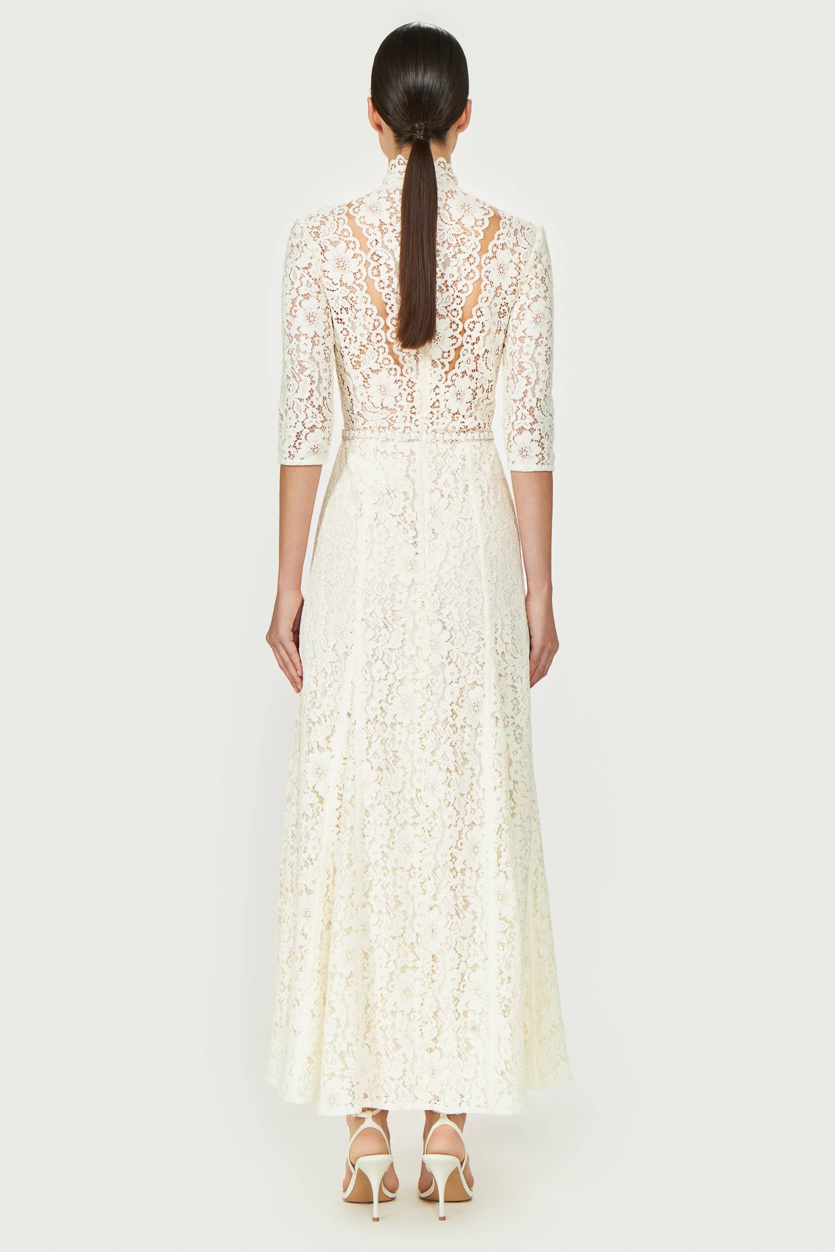 Junia Corded Lace Gown