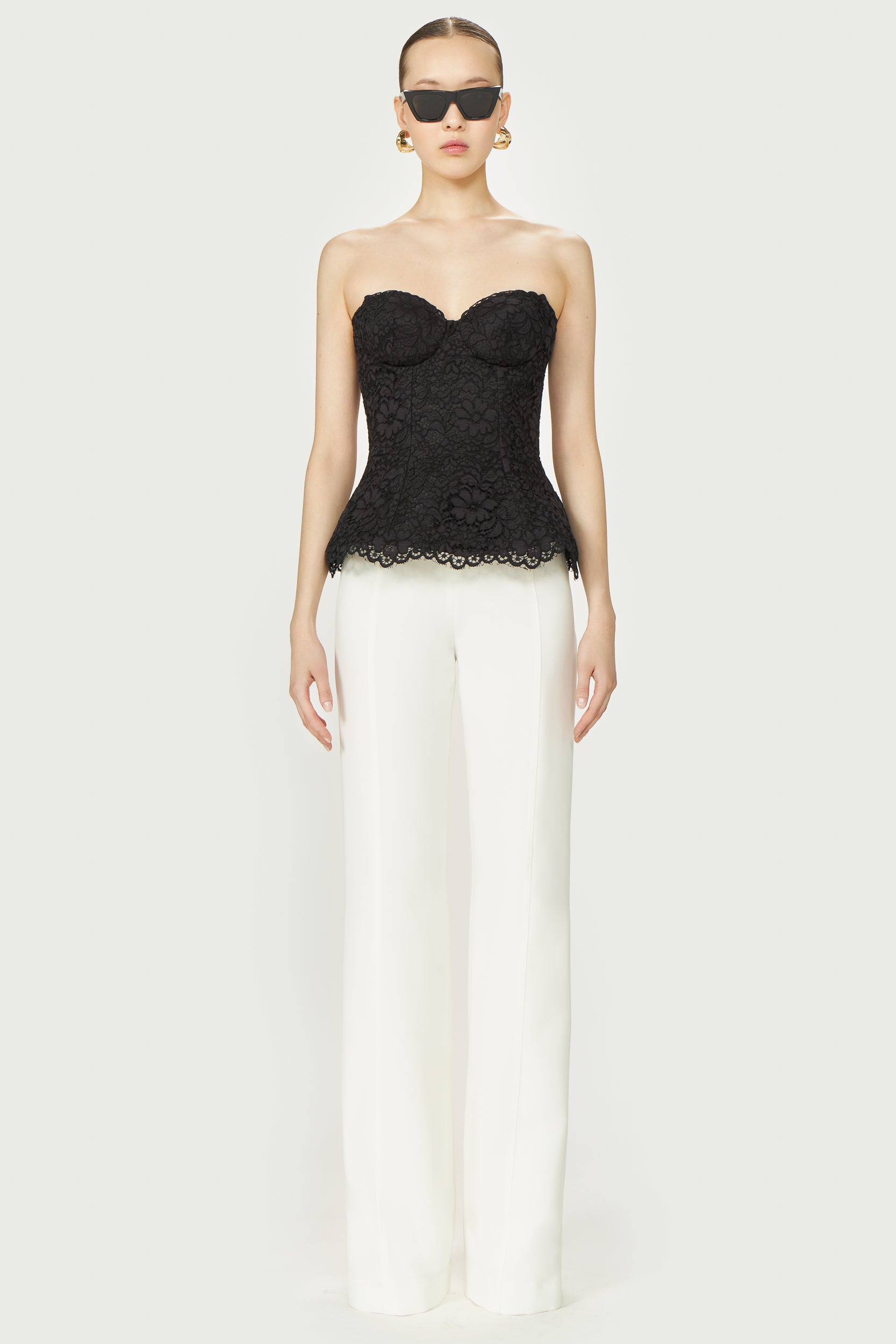 Maree Crepe Tailored Trousers