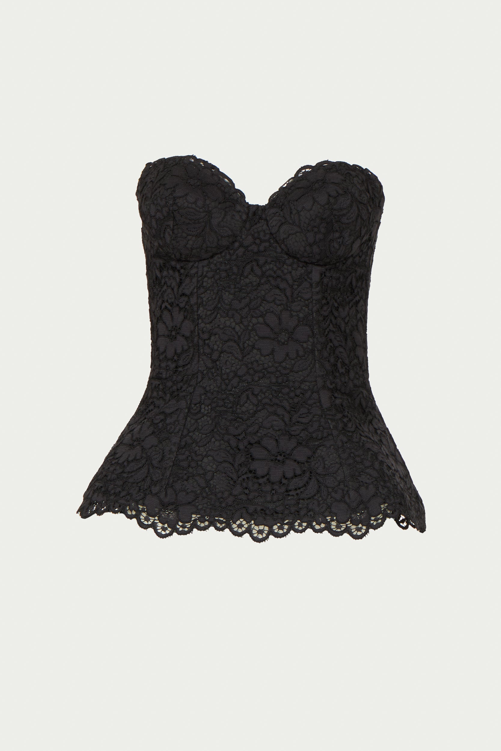 Anka Corded Lace Bustier