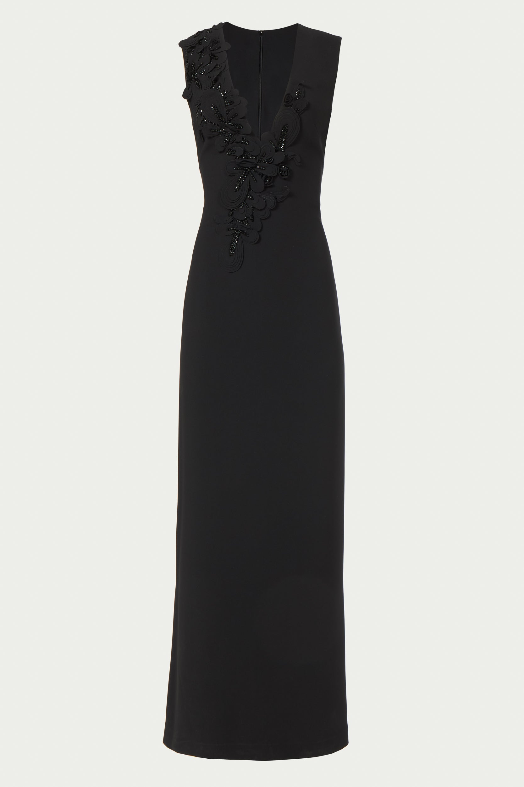 Jevi Crepe Sleeveless Gown