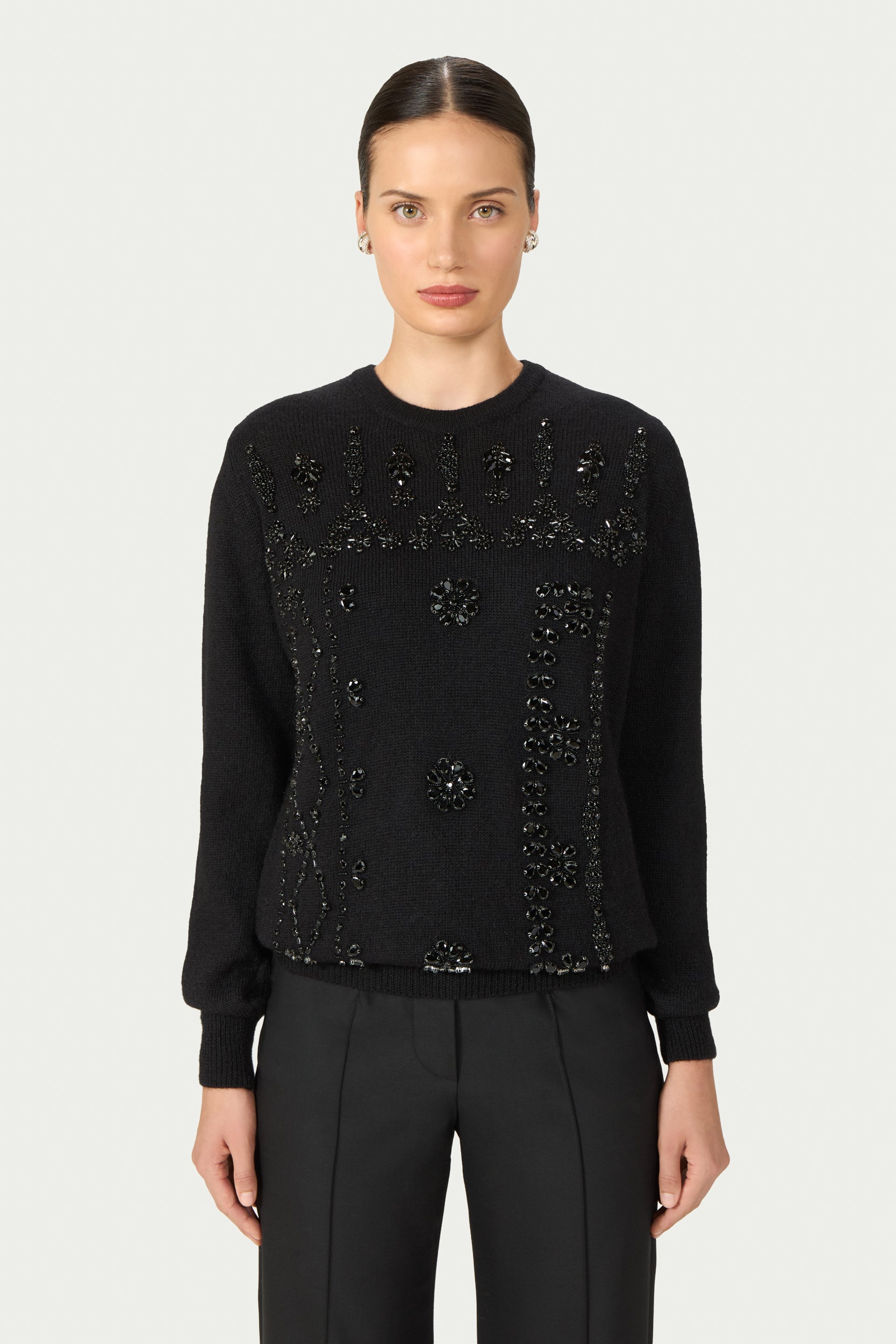 Madley Mohair Wool Sweater