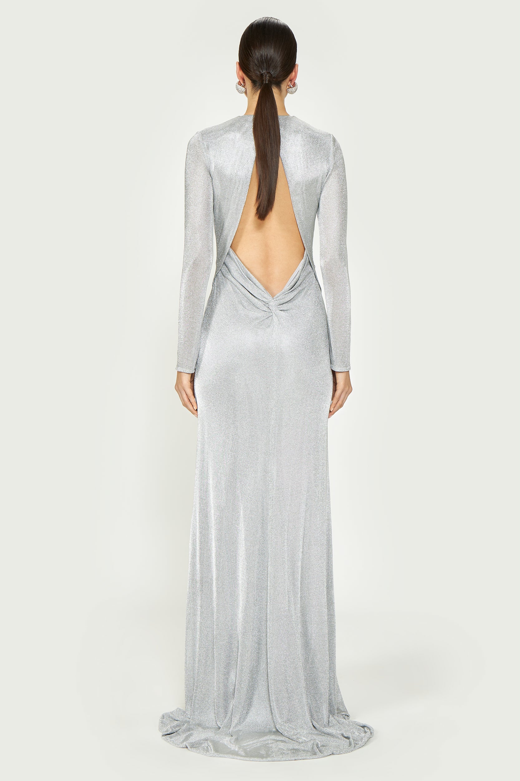 Bouvier Mesh Jersey Gown