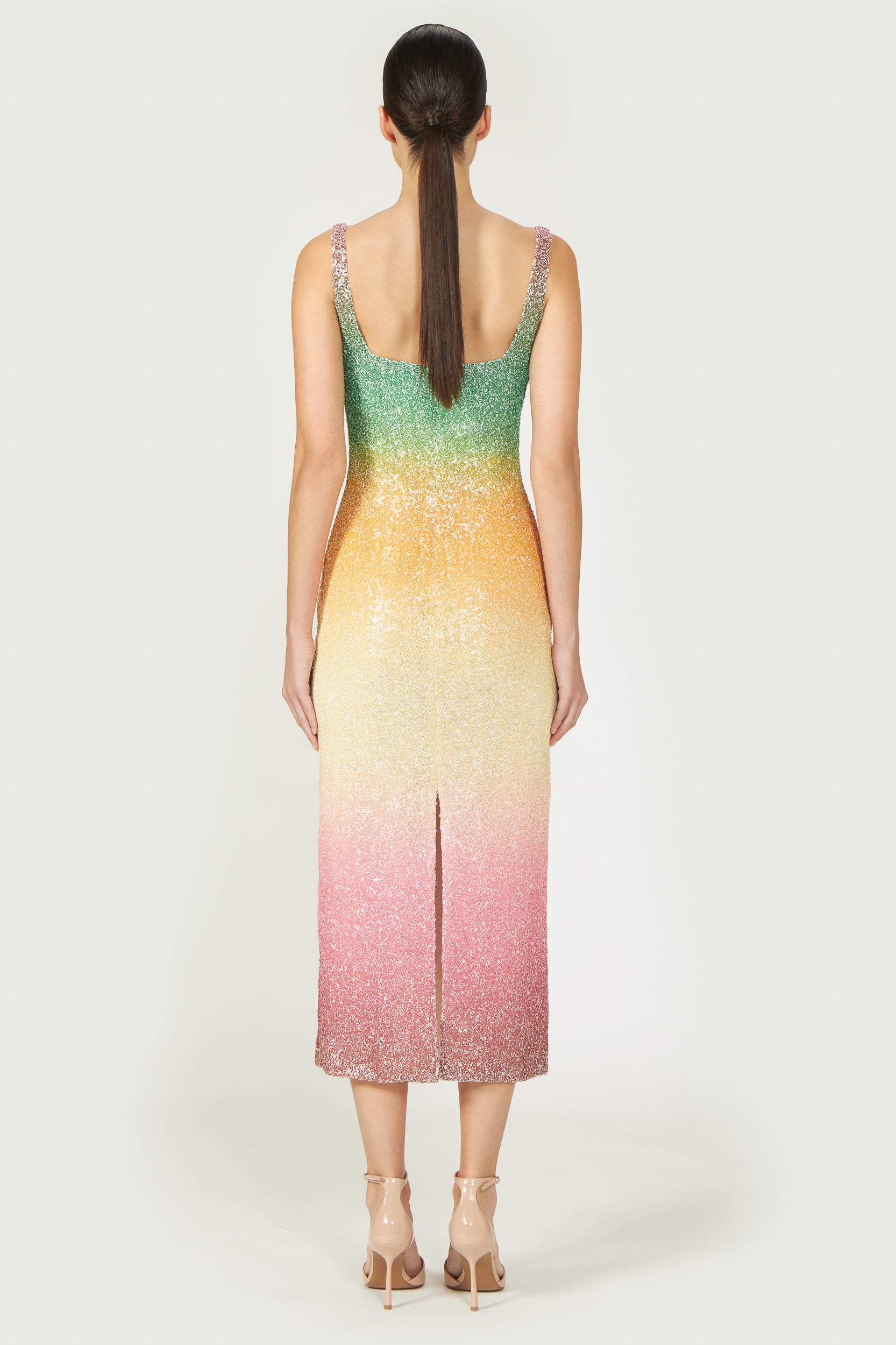 Leela Sequin Midi Dress