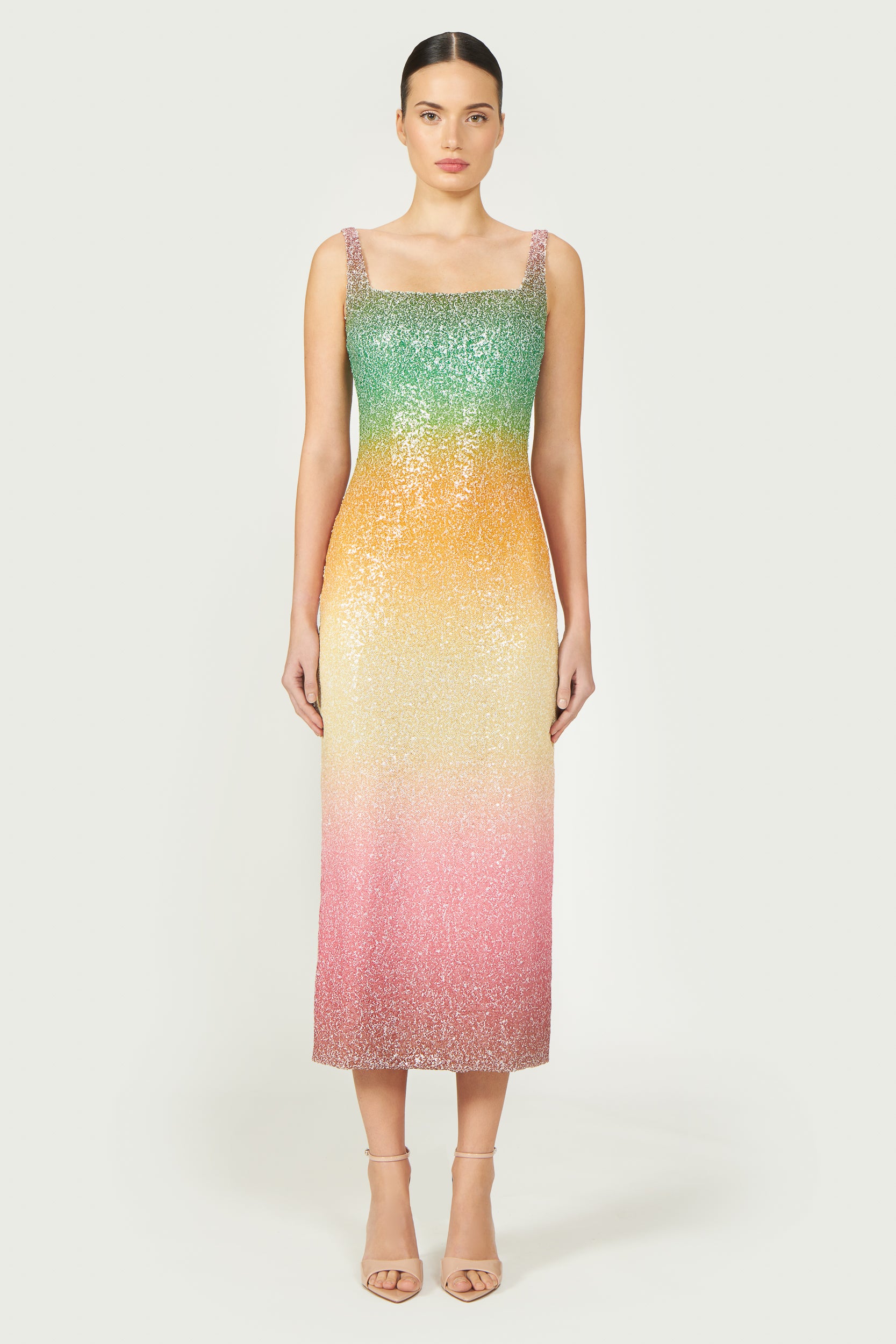 Leela Sequin Midi Dress